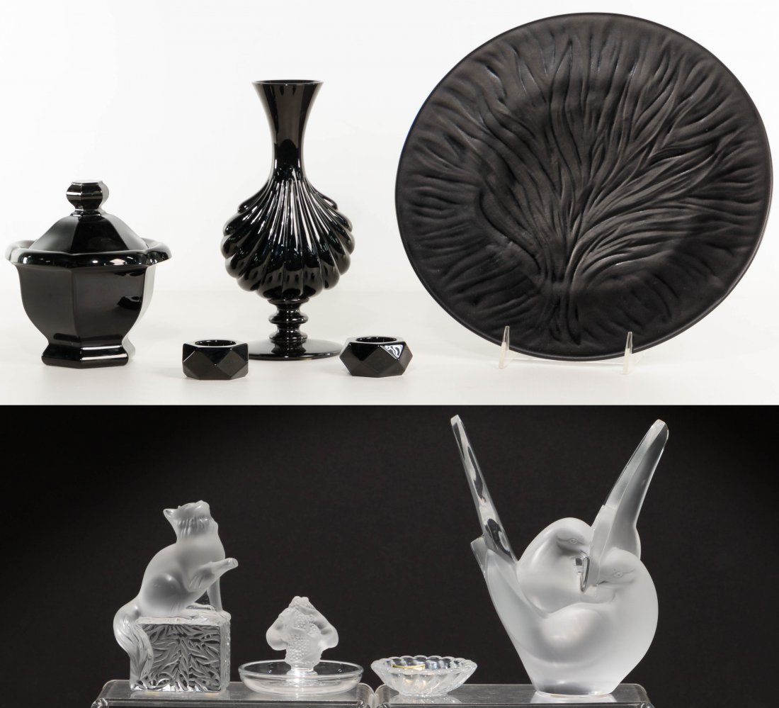 Lalique and Baccarat Crystal Assortment (1 of 9)