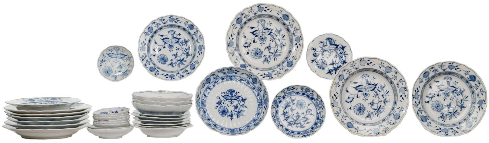 Meissen Blue and White China Assortment (1 of 8)
