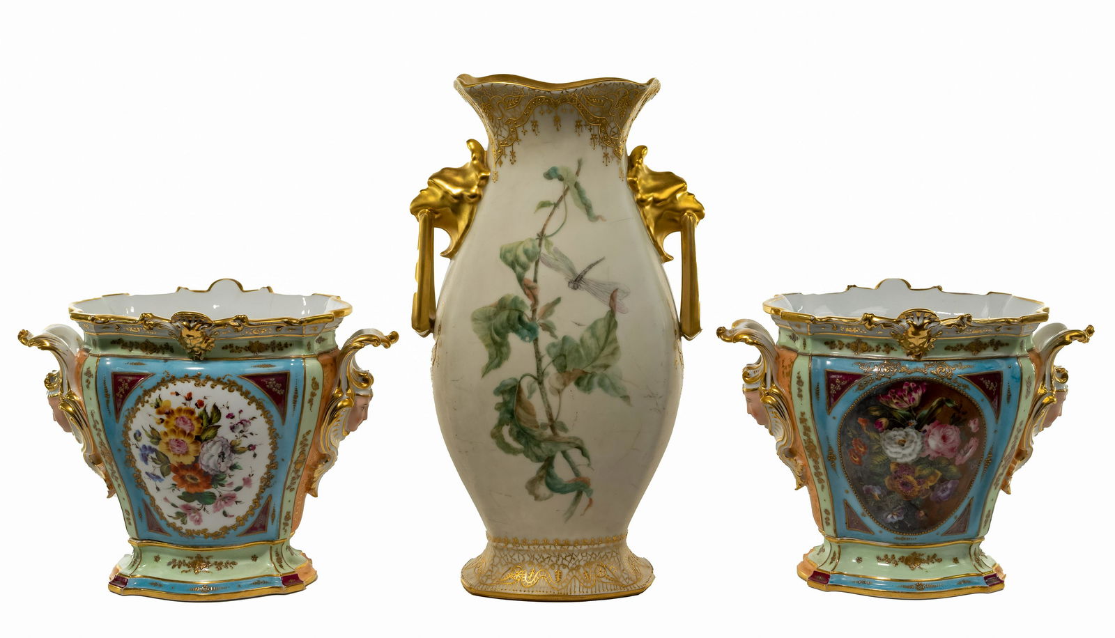 Hand-Painted Porcelain Assortment (1 of 6)