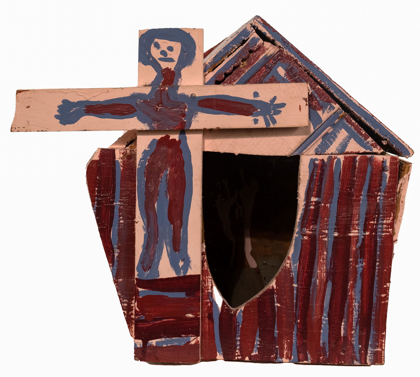 Willie Jinks (American, 1921-2010) Painted Wood (1 of 5)