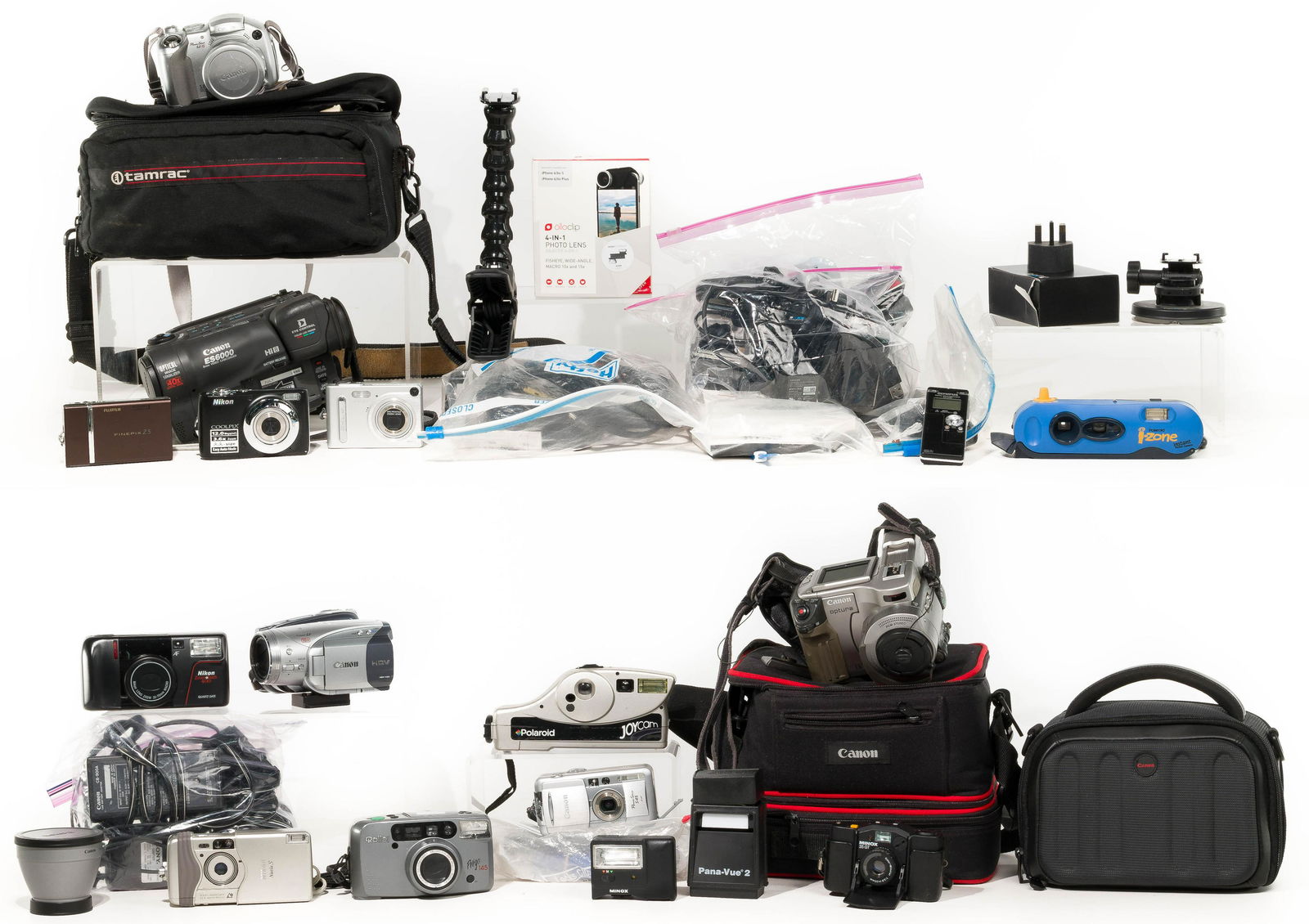 Digital Camera, Video and Accessory Assortment (1 of 3)