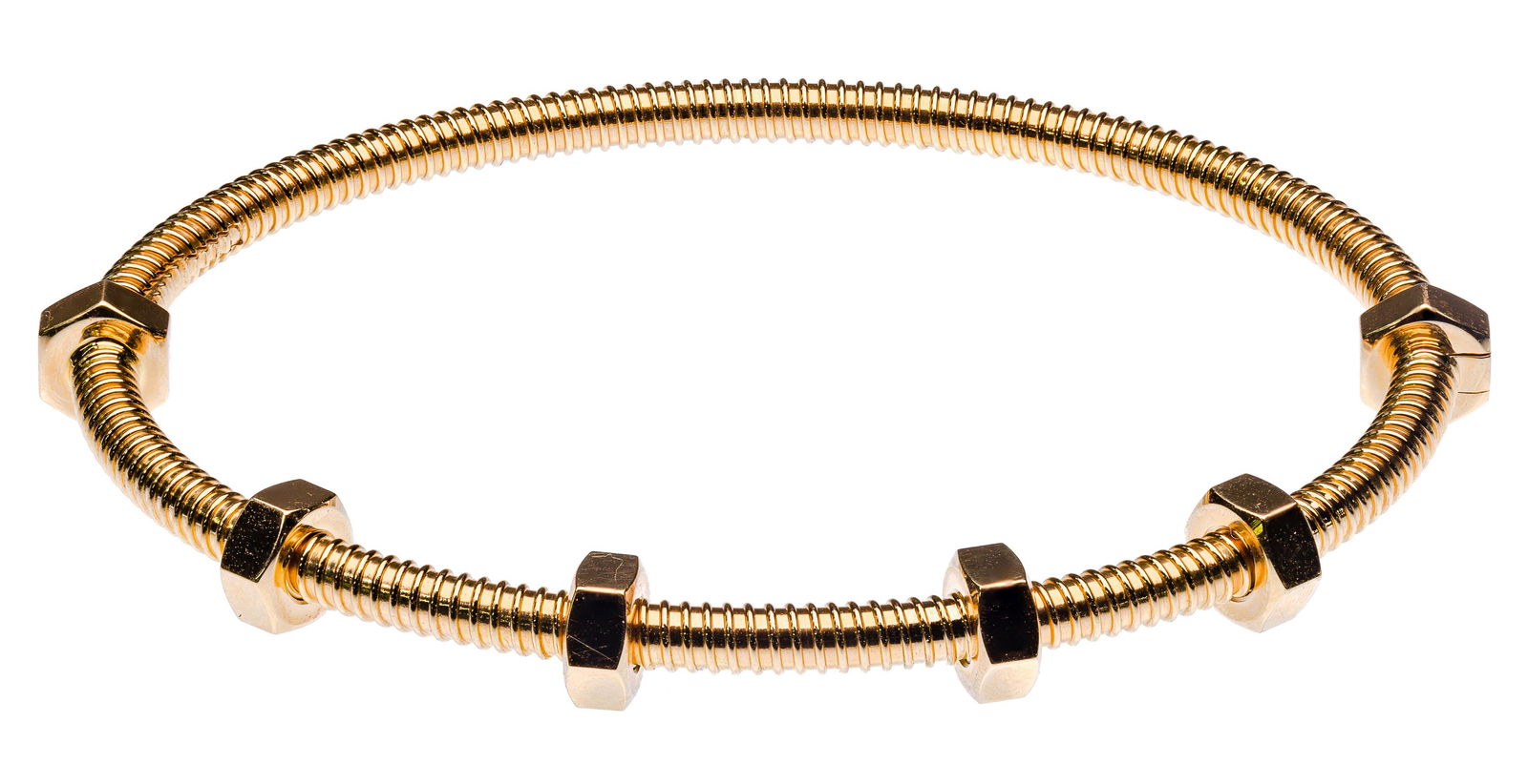 Cartier 18k Rose Gold 'Ecrou de Cartier' Bracelet (1 of 4)
