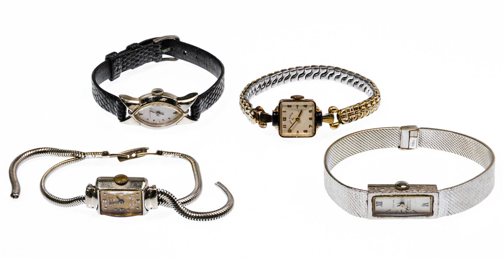 14k Gold Case Wrist Watch Assortment (1 of 3)