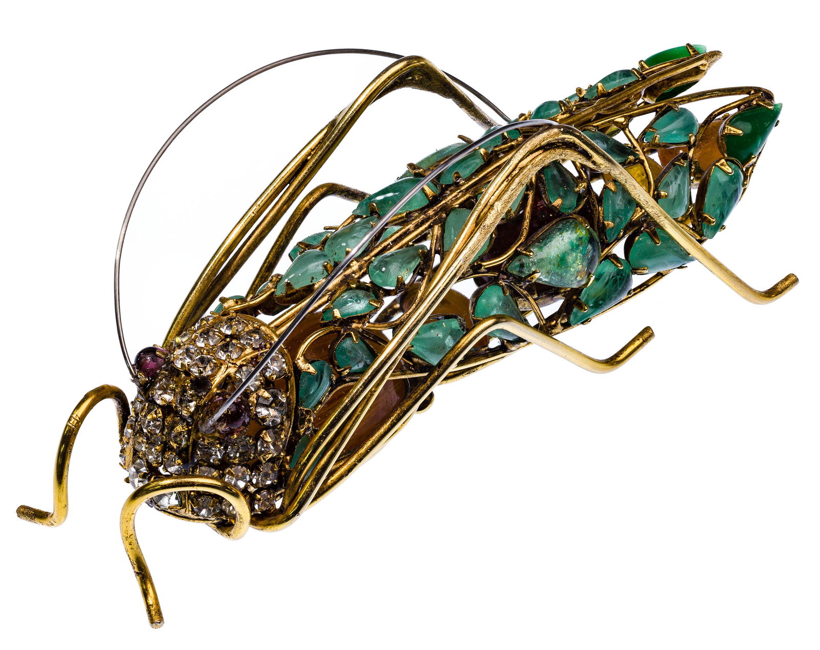 Iradj Moini Grasshopper Brooch (1 of 4)