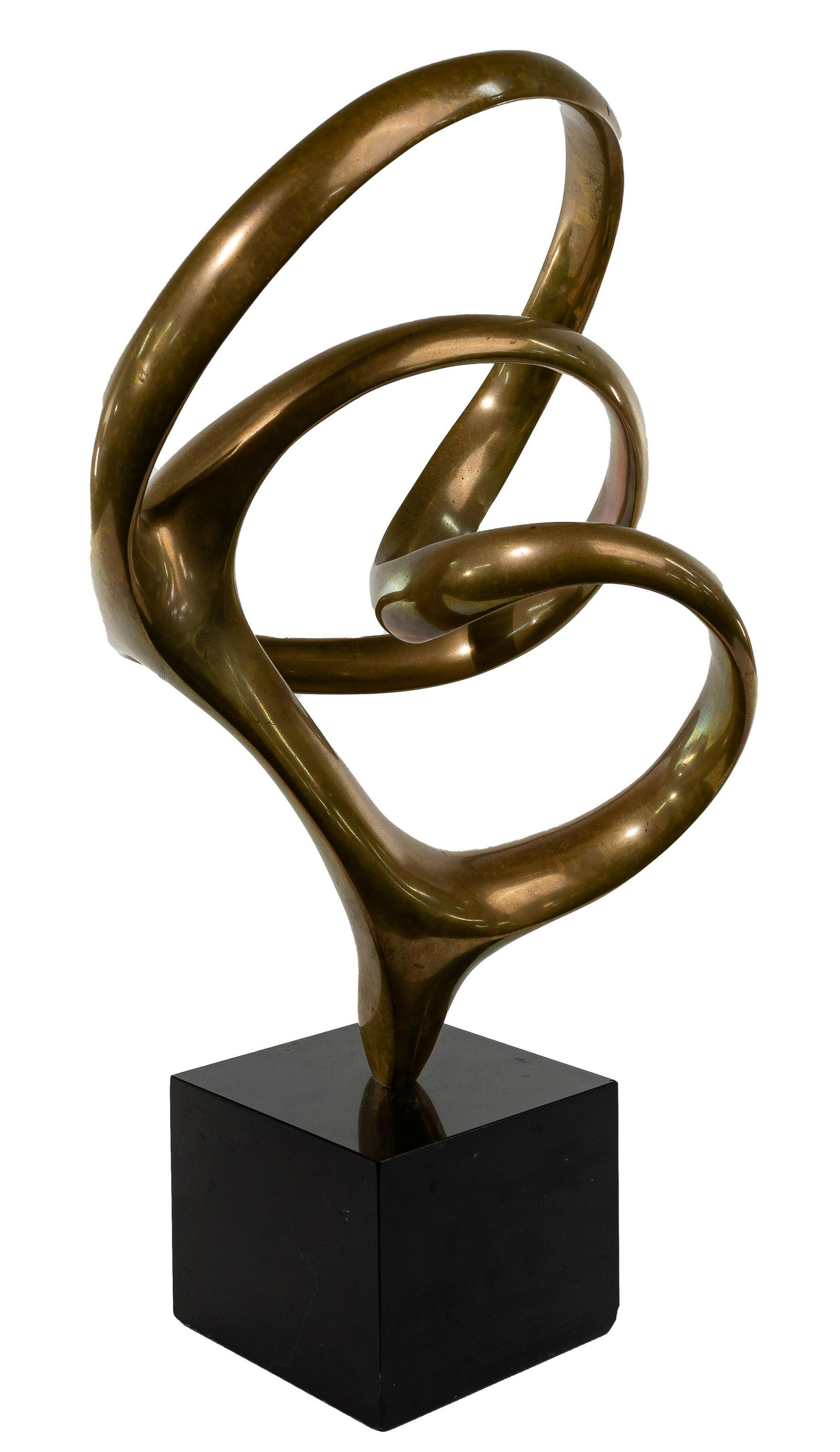 Kieff Antonio Grediaga (Spanish, b.1936) Bronze Statue: Kieff Antonio Grediaga (Spanish, b.1936) Bronze Statue Undated, signed towards the bottom on the bronze, #1/6; black marble base Property from: a Chicago, Illi