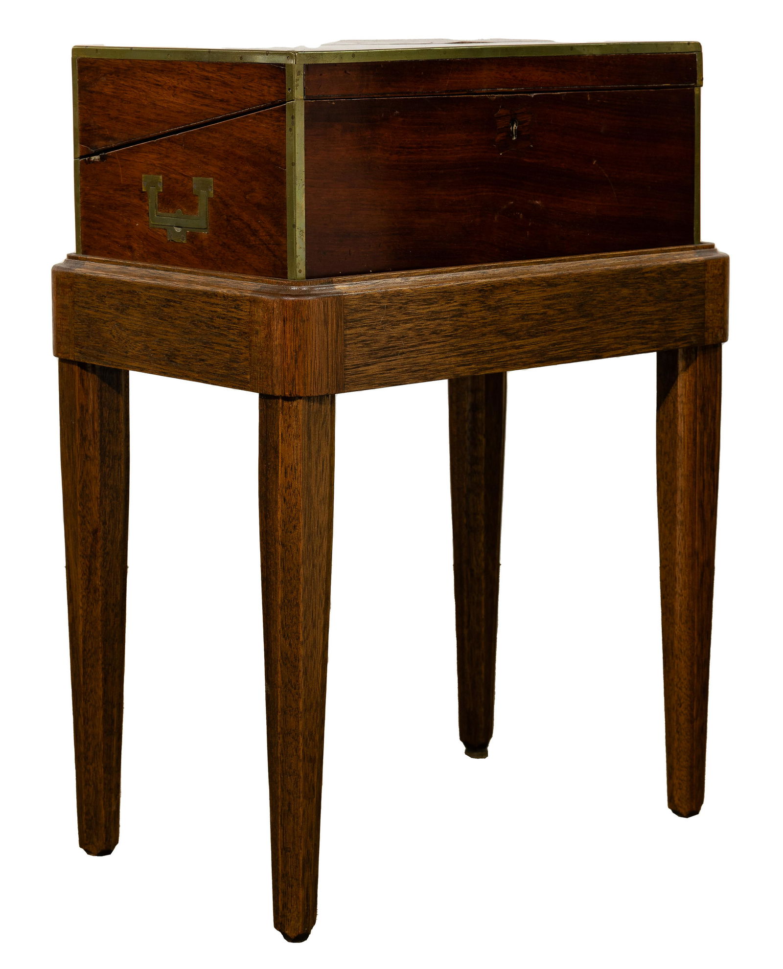 Mahogany Lap Desk on Stand (1 of 2)