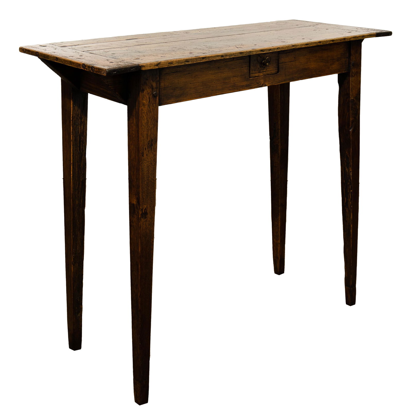 Primitive Style Wood Console Table (1 of 4)