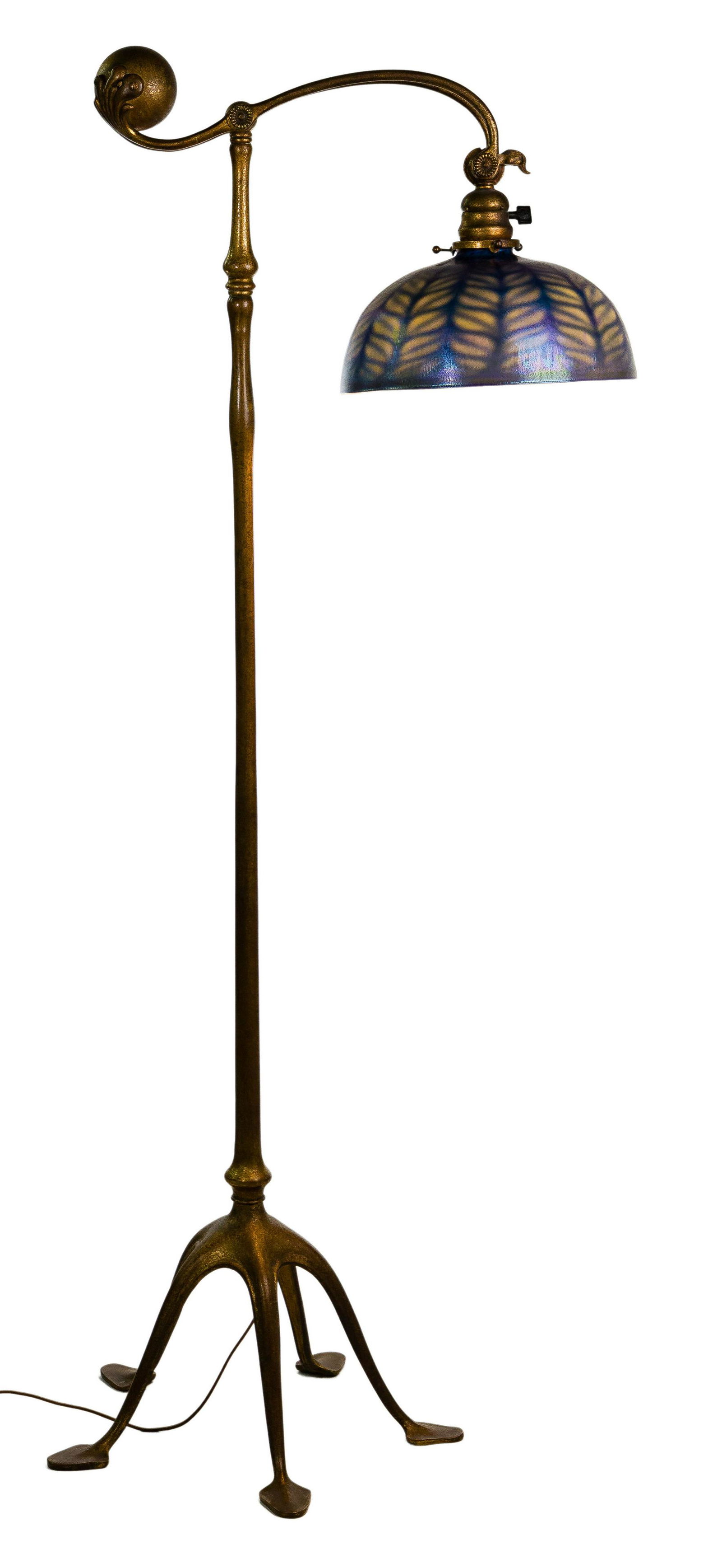 Tiffany Studios Patinated Bronze Counterbalance Floor (1 of 20)