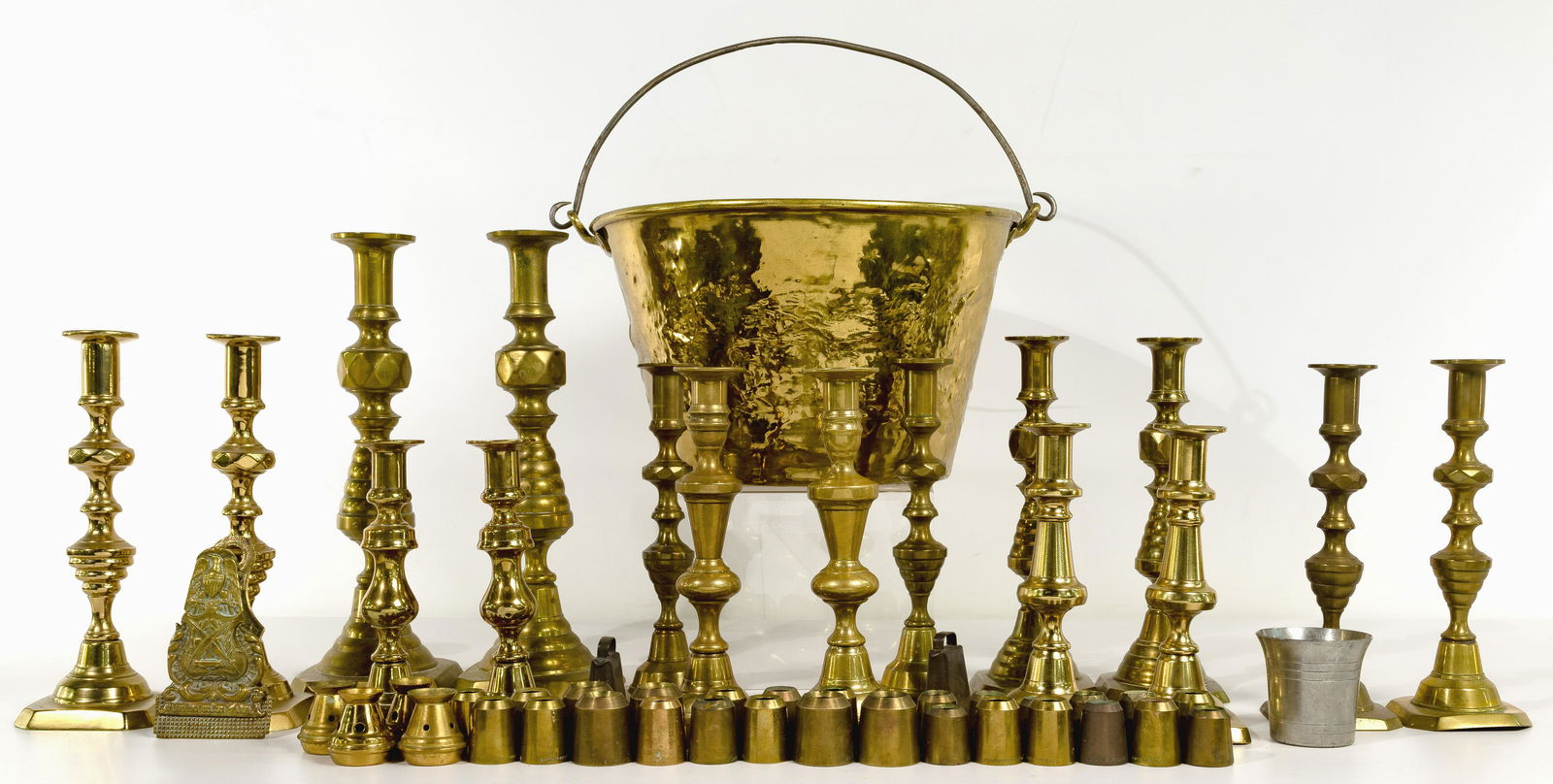 Brass Candlestick Assortment (1 of 1)