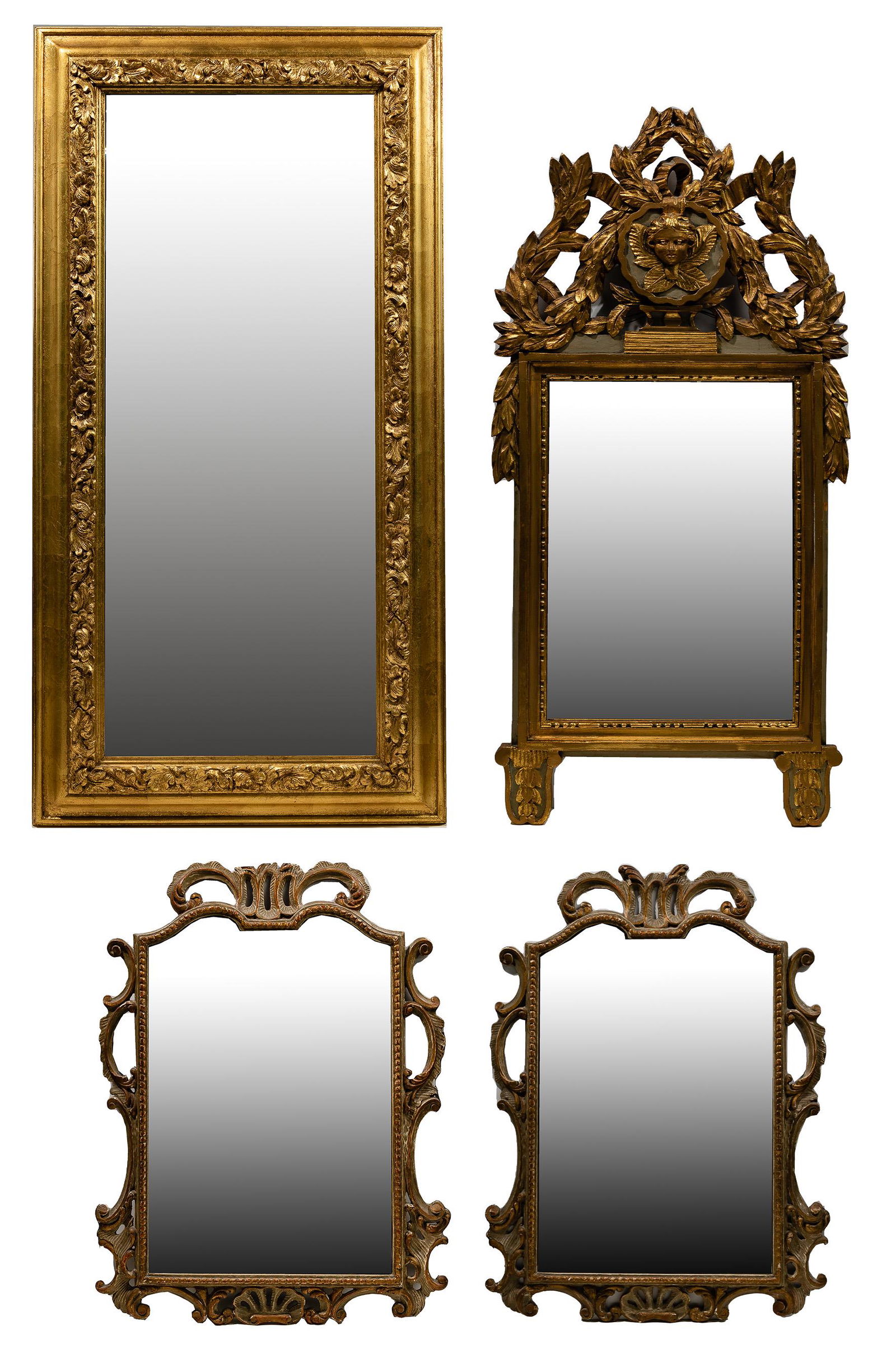 Gilt Wall Mirror Assortment (1 of 9)