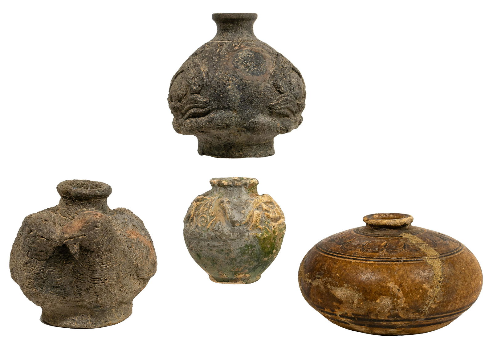 Khmer Style Pottery Assortment (1 of 5)