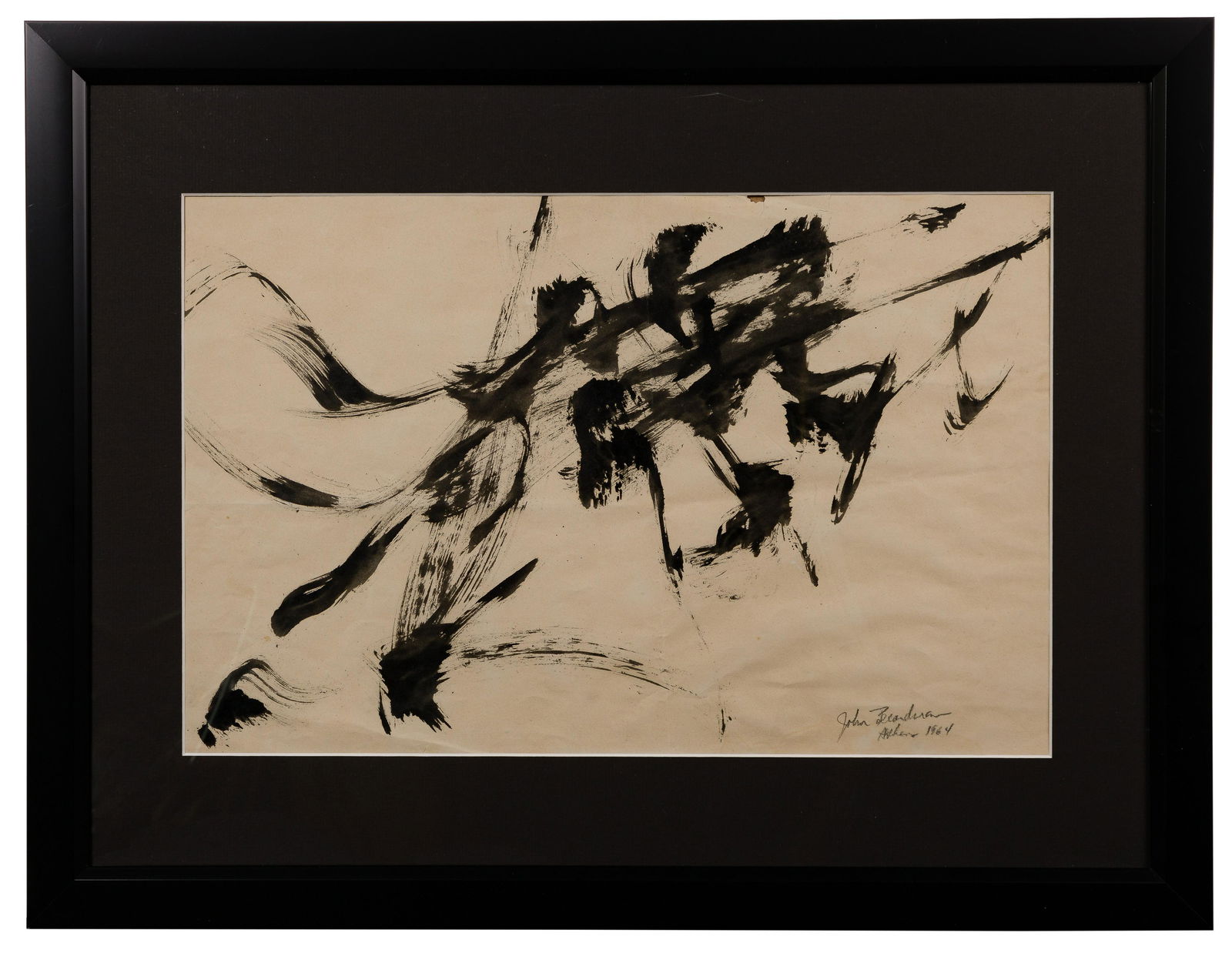 John Beardman (American, b.1937) Ink on Paper (1 of 4)
