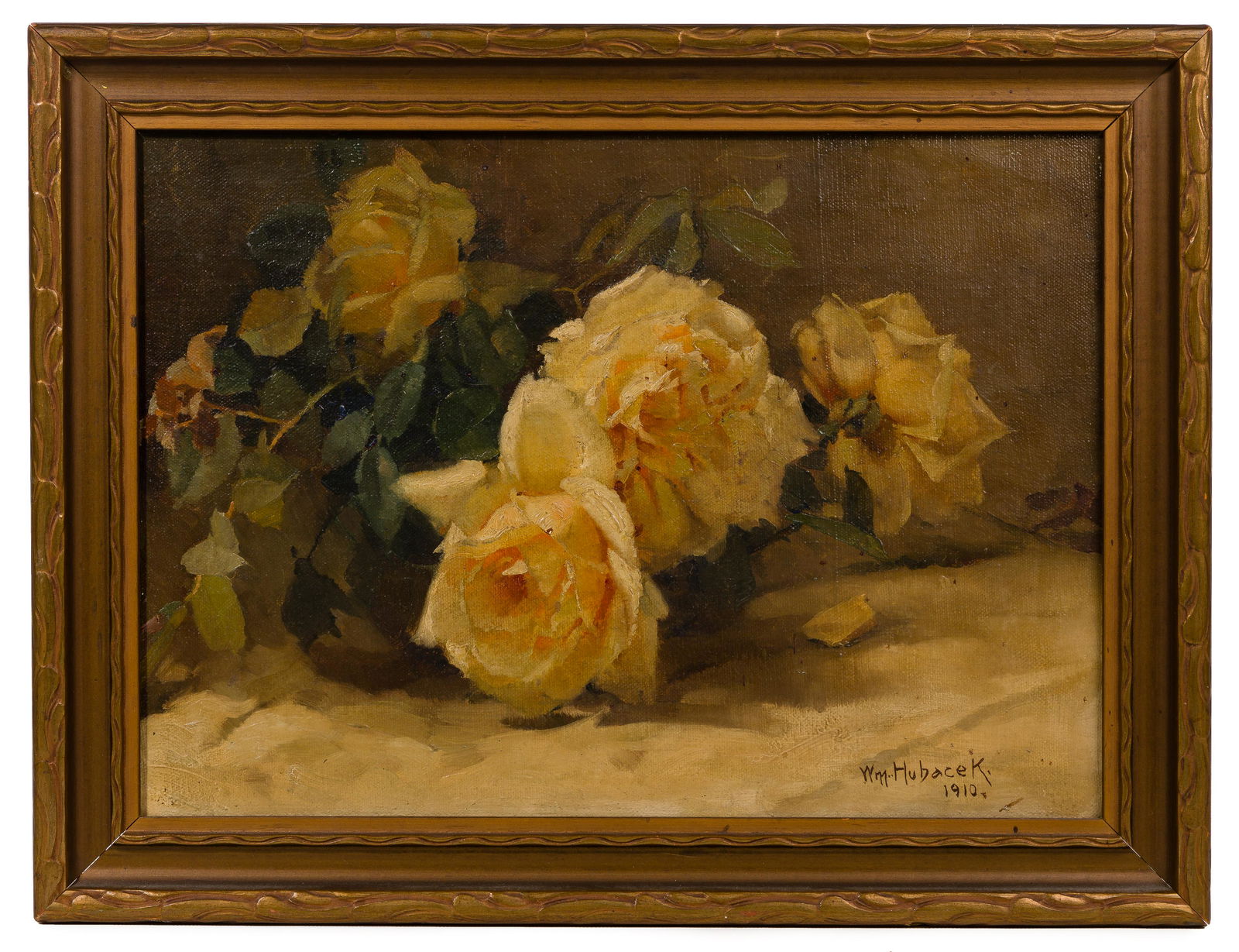 William Hubacek (American, 1871-1958) Oil on Canvas (1 of 4)