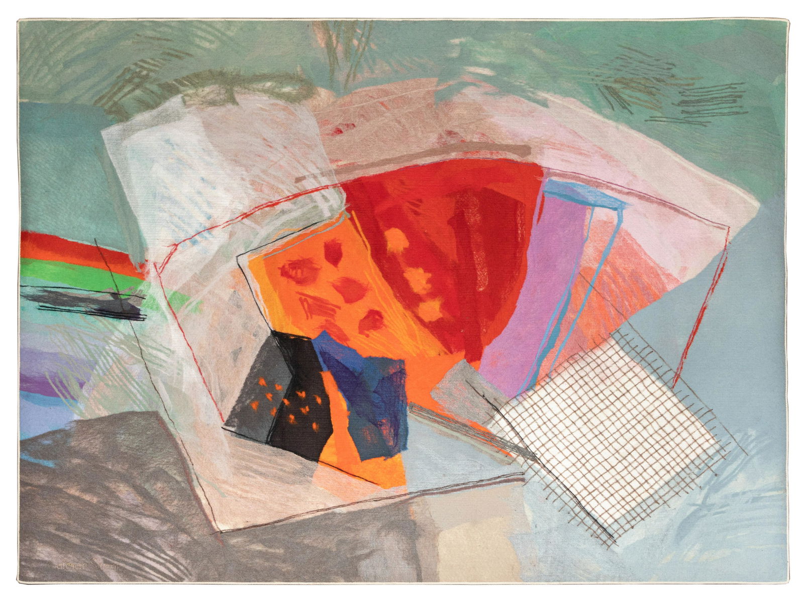 Calman Shemi (Israeli, b.1939) 'Ampola #2' Soft (1 of 8)