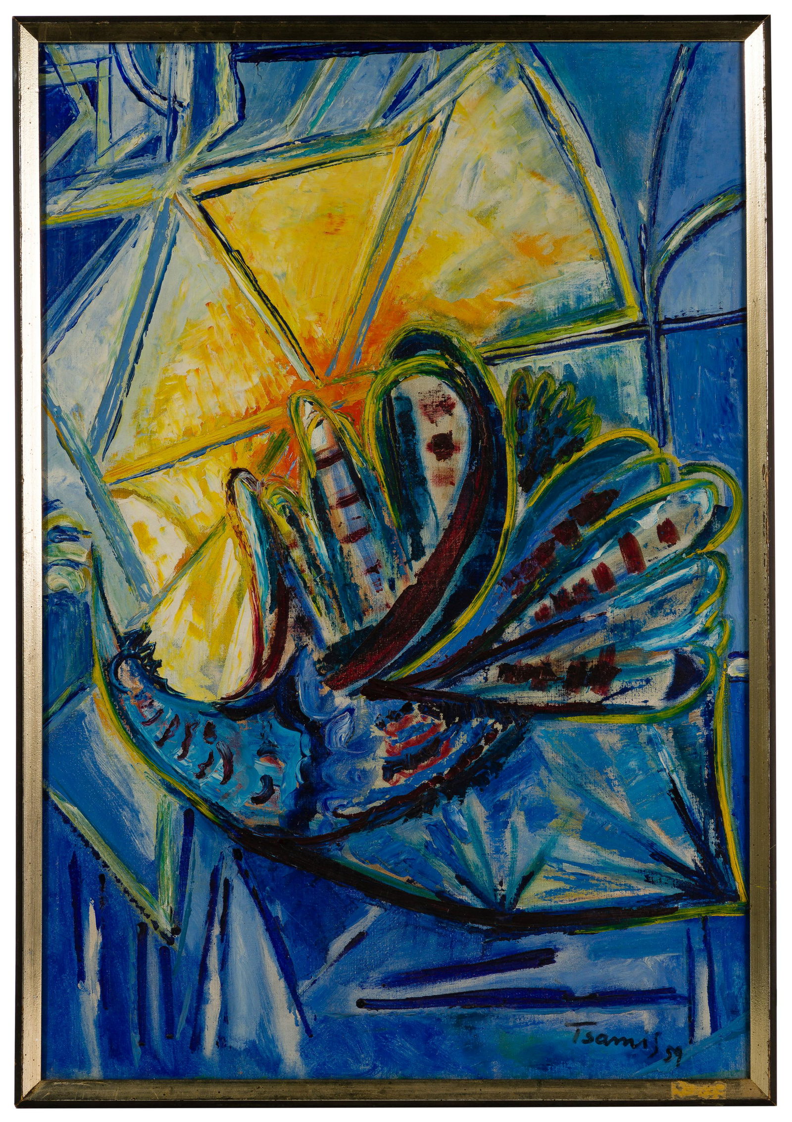 Jean Tsamis (Greek, b.1920) Oil on Canvas (1 of 4)