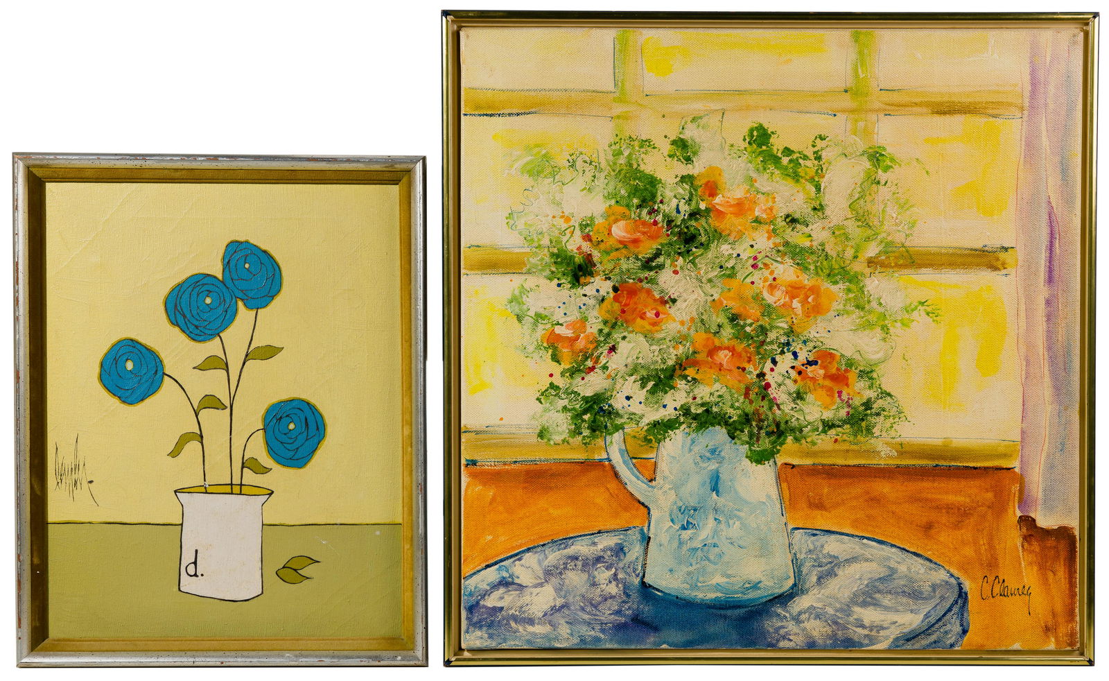 Unknown Artists Oil on Canvas Assortment (1 of 10)