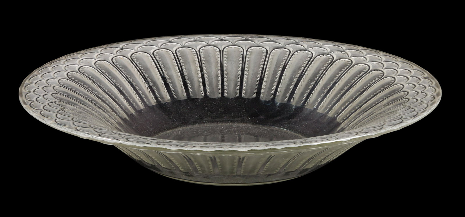 R. Lalique 'Jaffa' Crystal Bowl (1 of 2)