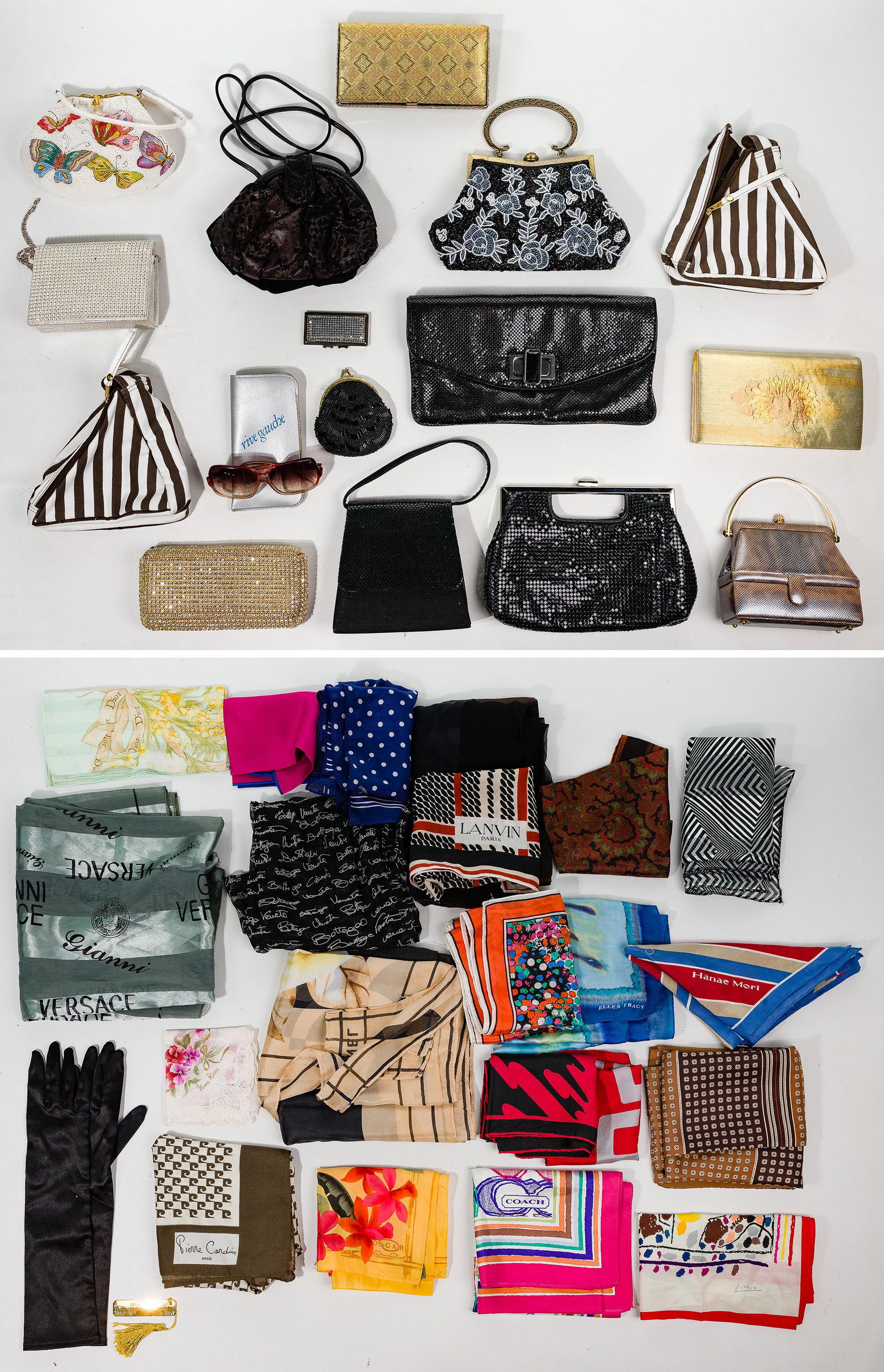Evening Bag and Scarf Assortment (1 of 3)