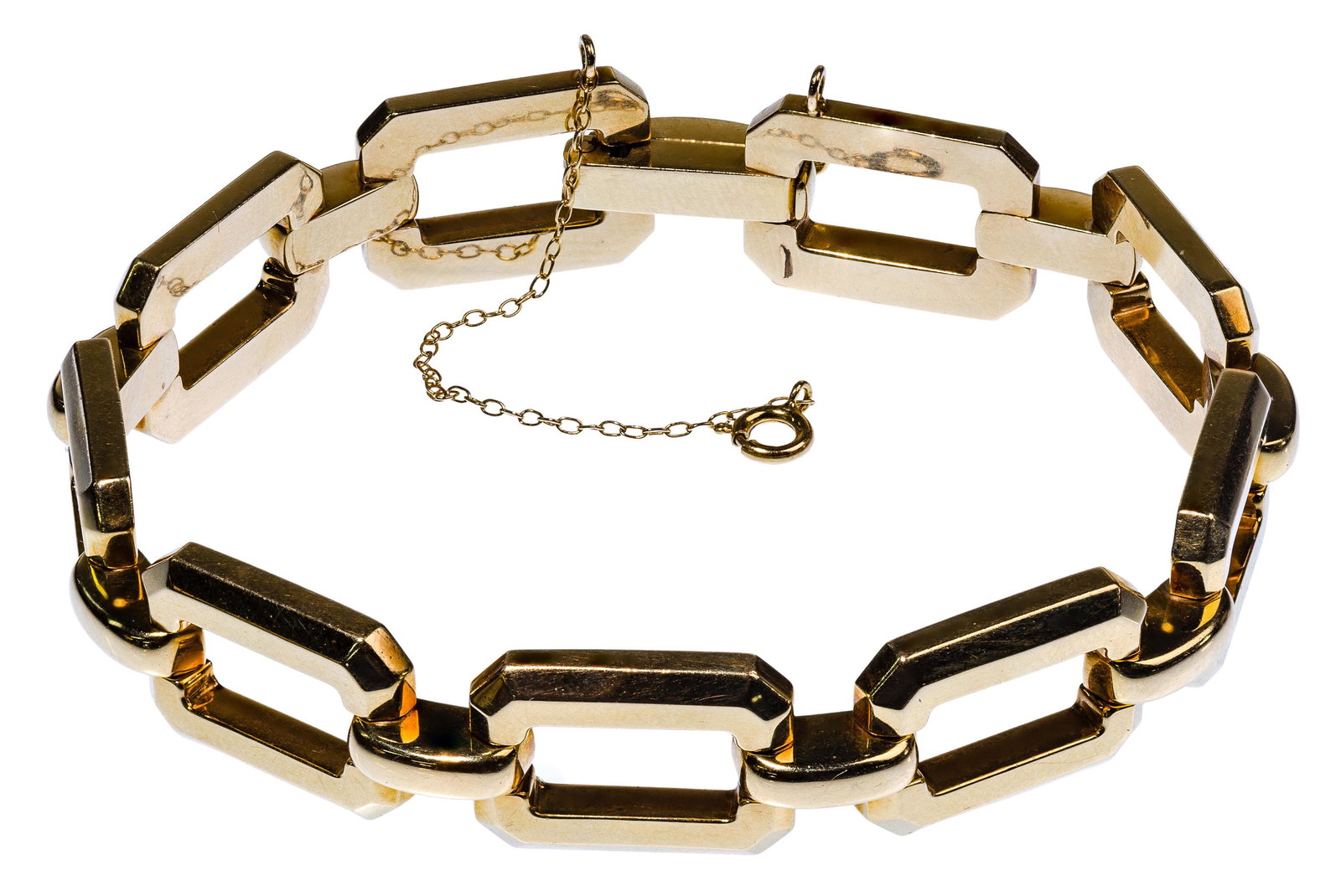 14k Yellow Gold Link Bracelet (1 of 1)