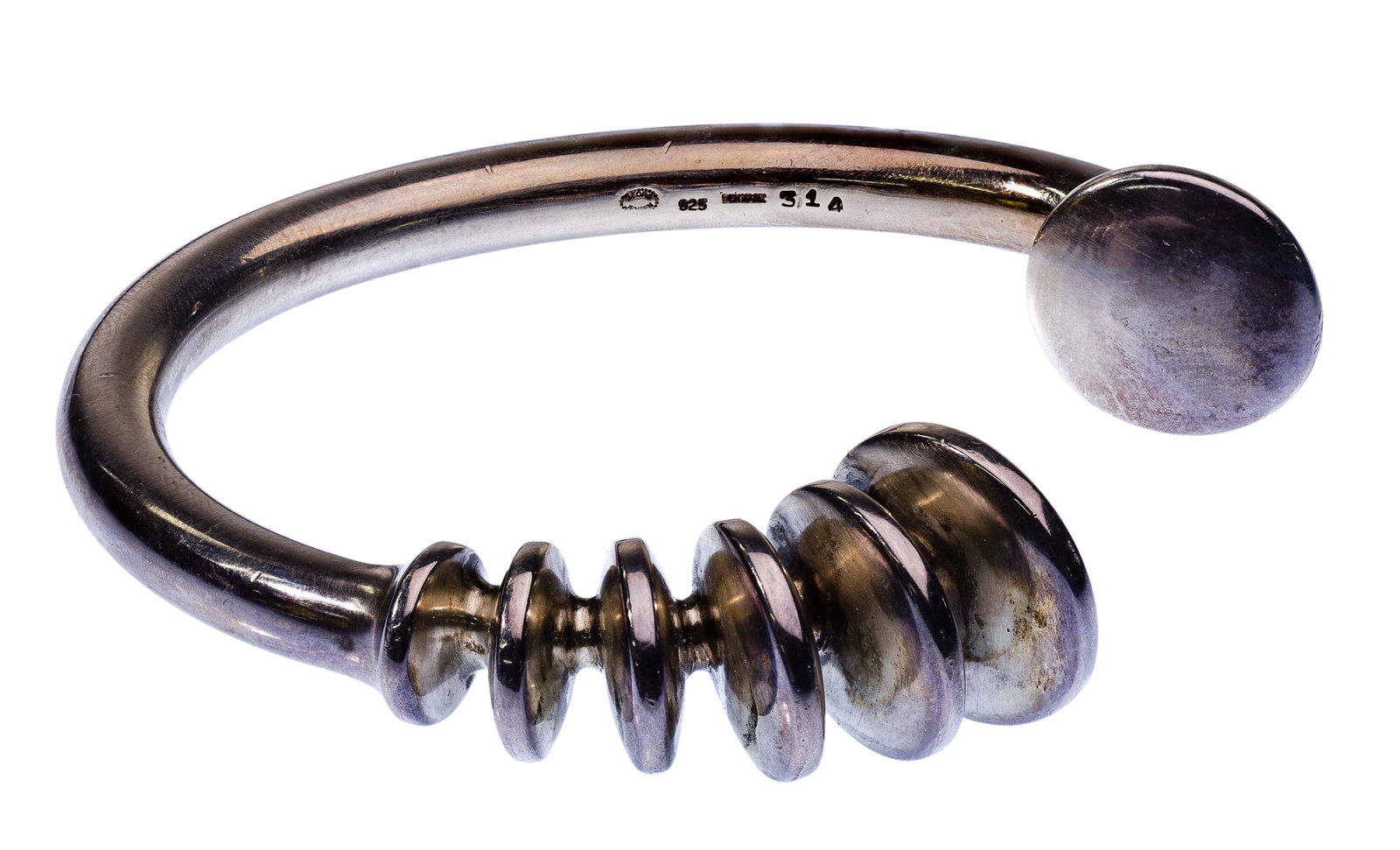 Georg Jensen Sterling Silver Cuff Bracelet (1 of 2)