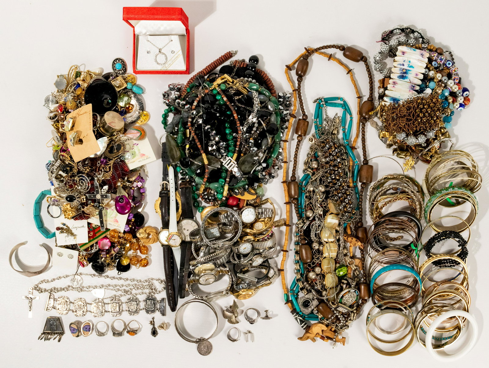 Silver and Costume Jewelry Assortment (1 of 1)
