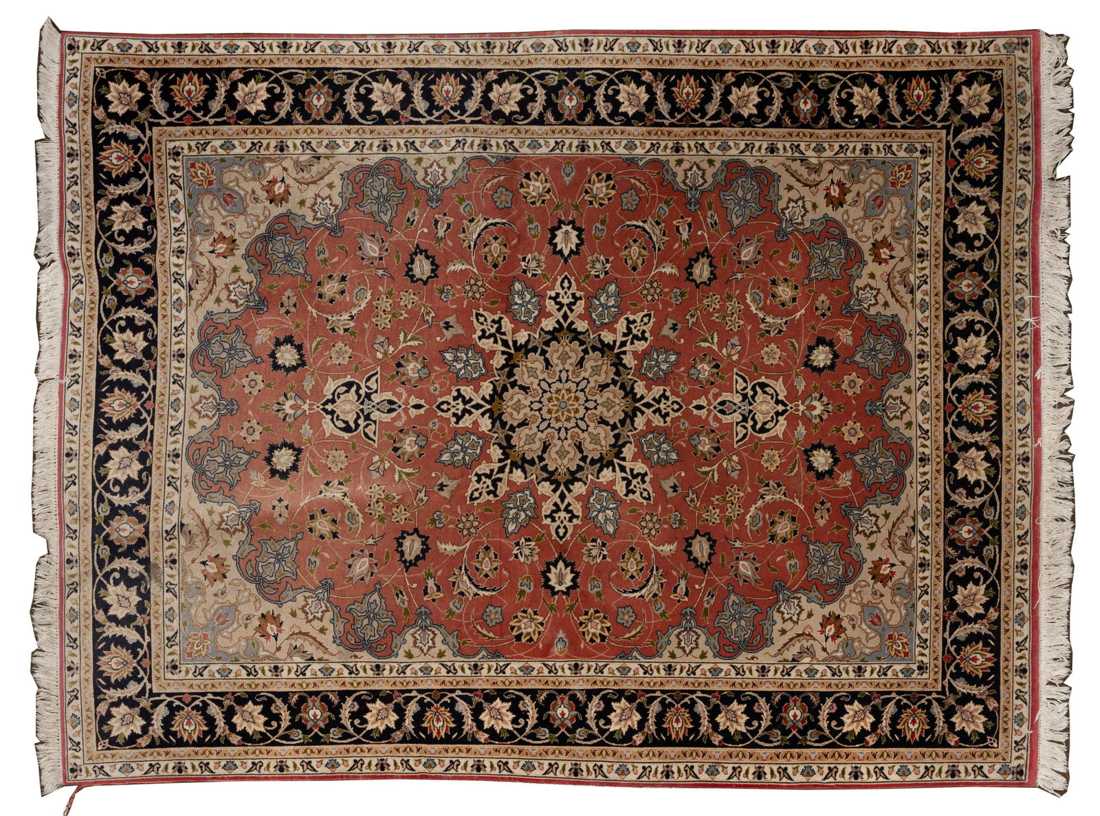 Tabriz Wool Rug (1 of 7)
