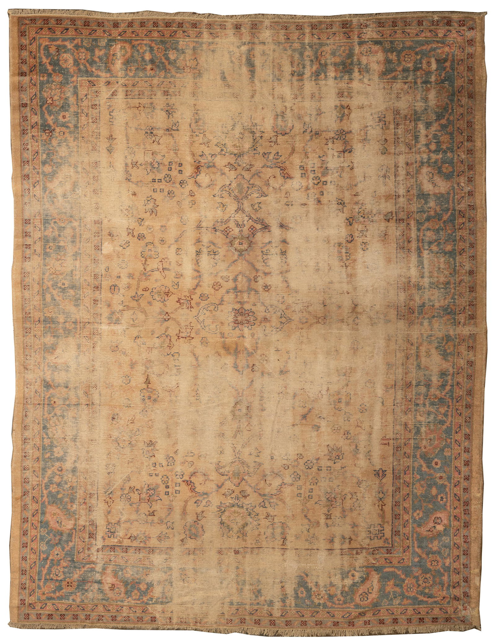 Turkish Oushak Wool Rug (1 of 6)