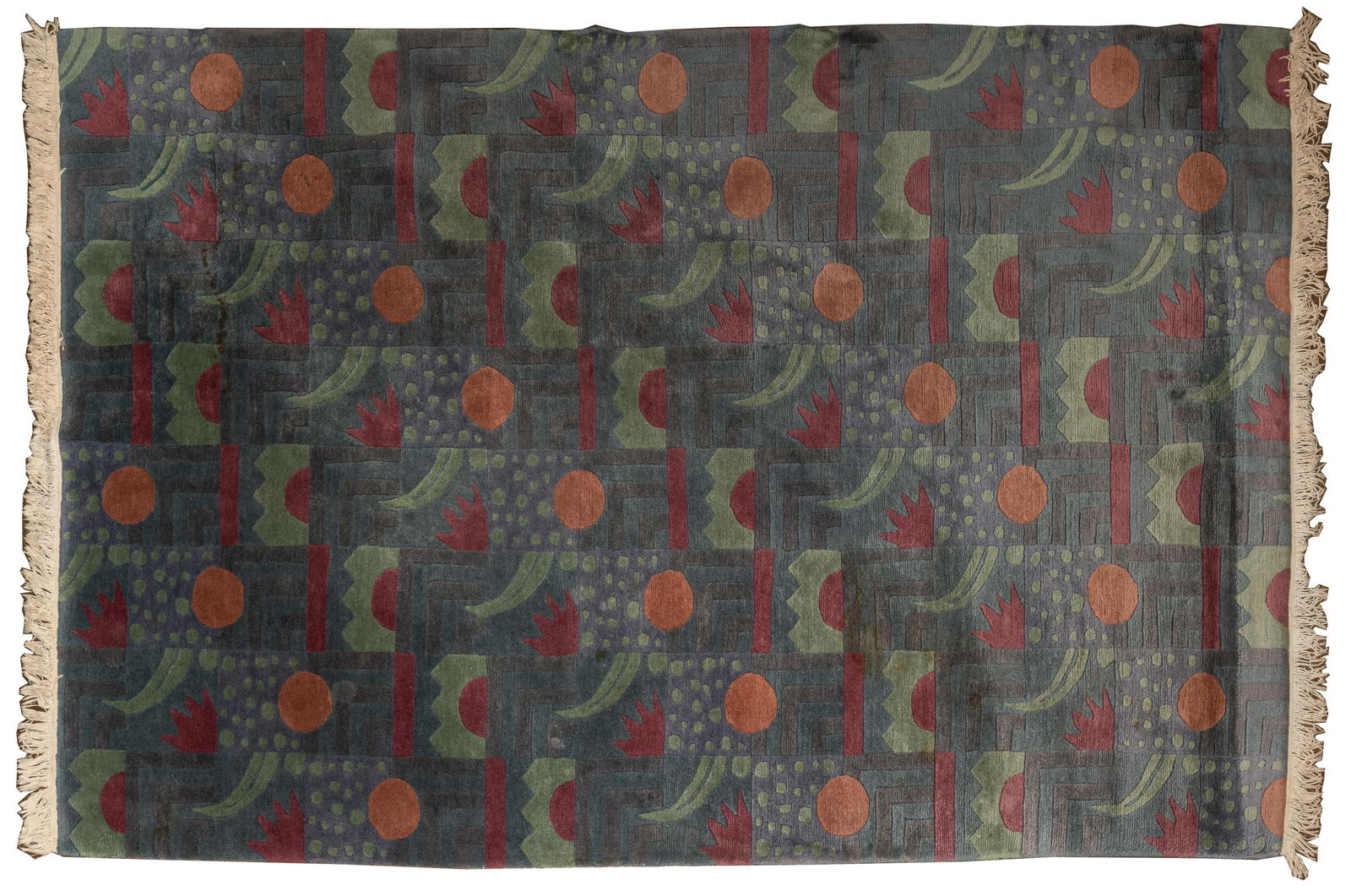 Contemporary Style Wool Rug (1 of 7)