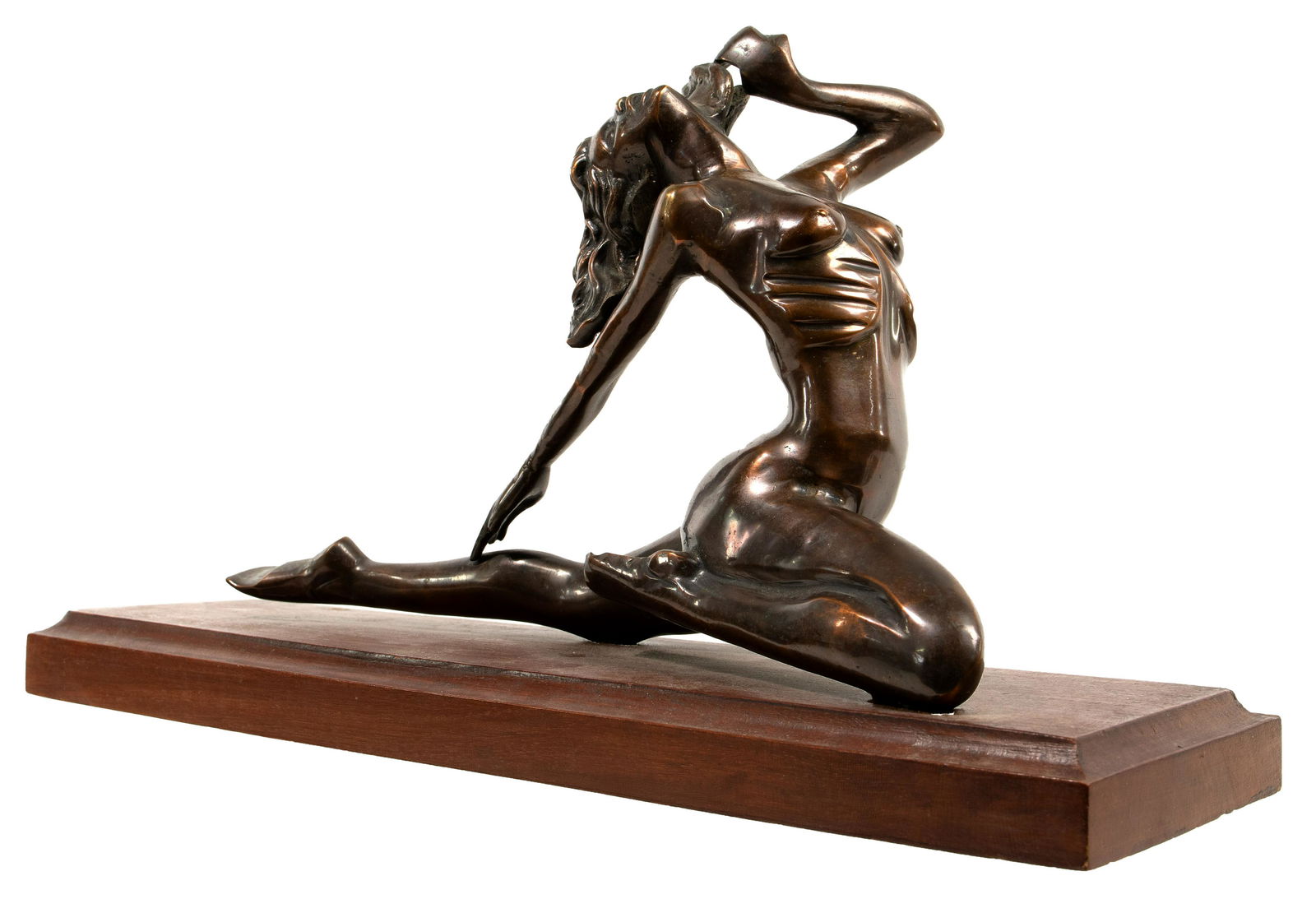Bronze Female Sculpture (1 of 2)