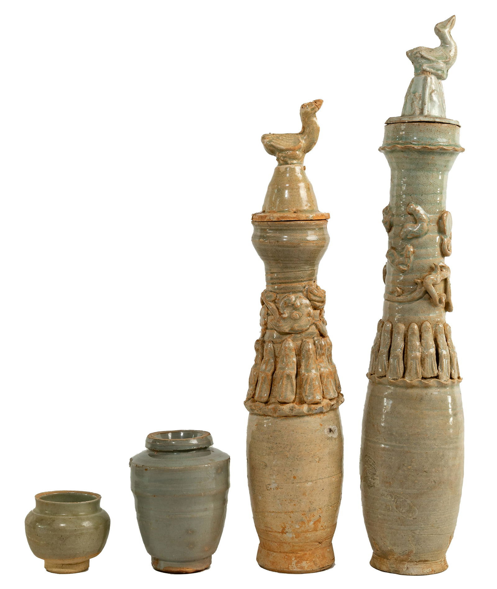 Chinese Song to Ming Style Celadon Assortment (1 of 7)