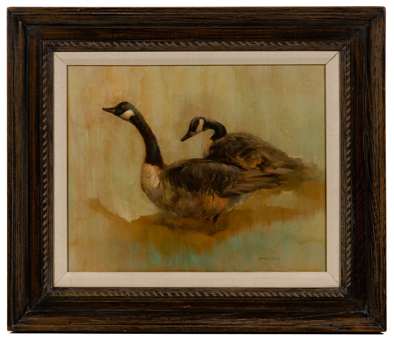 George Dick (American, 1916-1978) 'Early Morning' Oil (1 of 3)