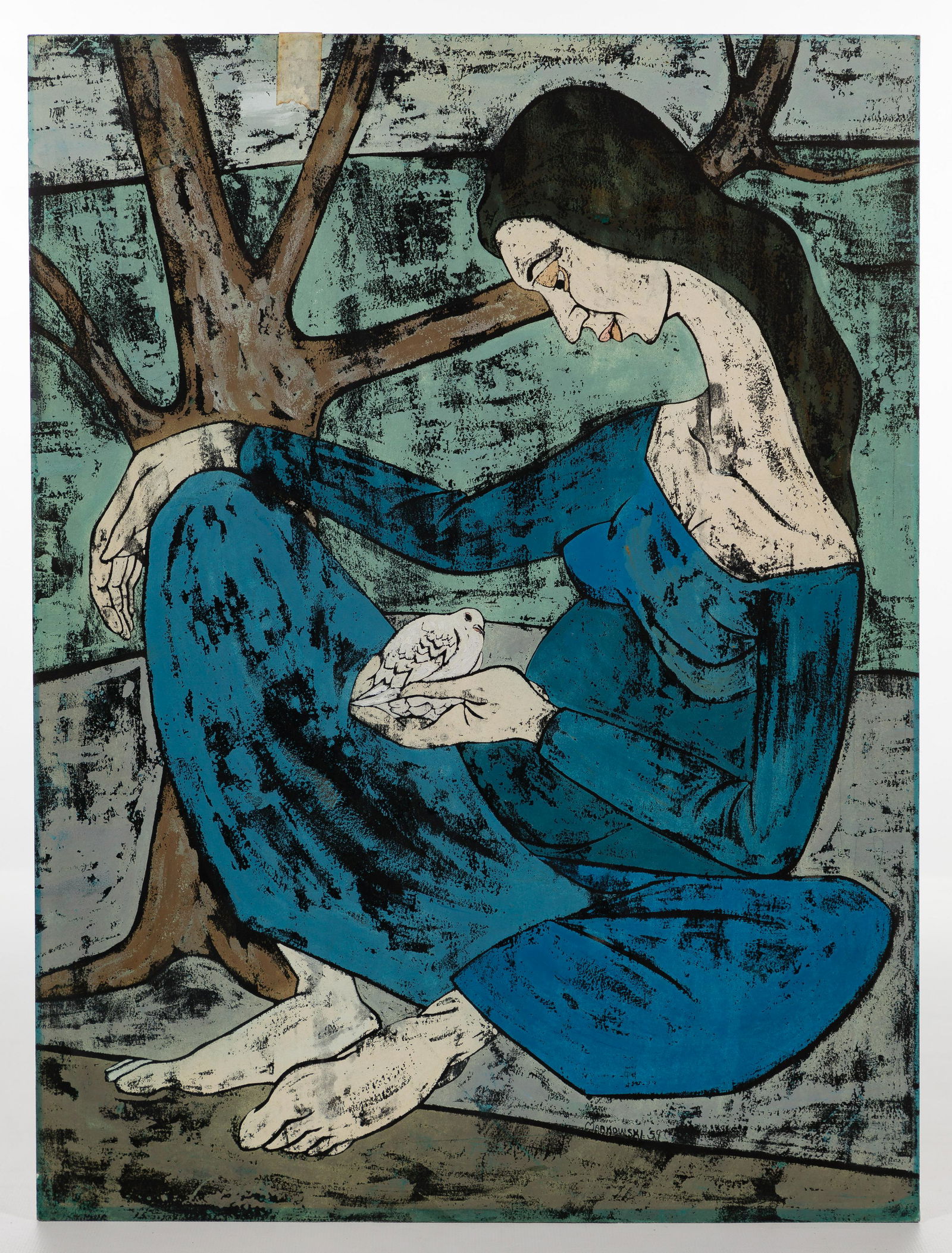 Wieslaw Markowski (Polish, 1938-1978) Gouache on Board (1 of 4)