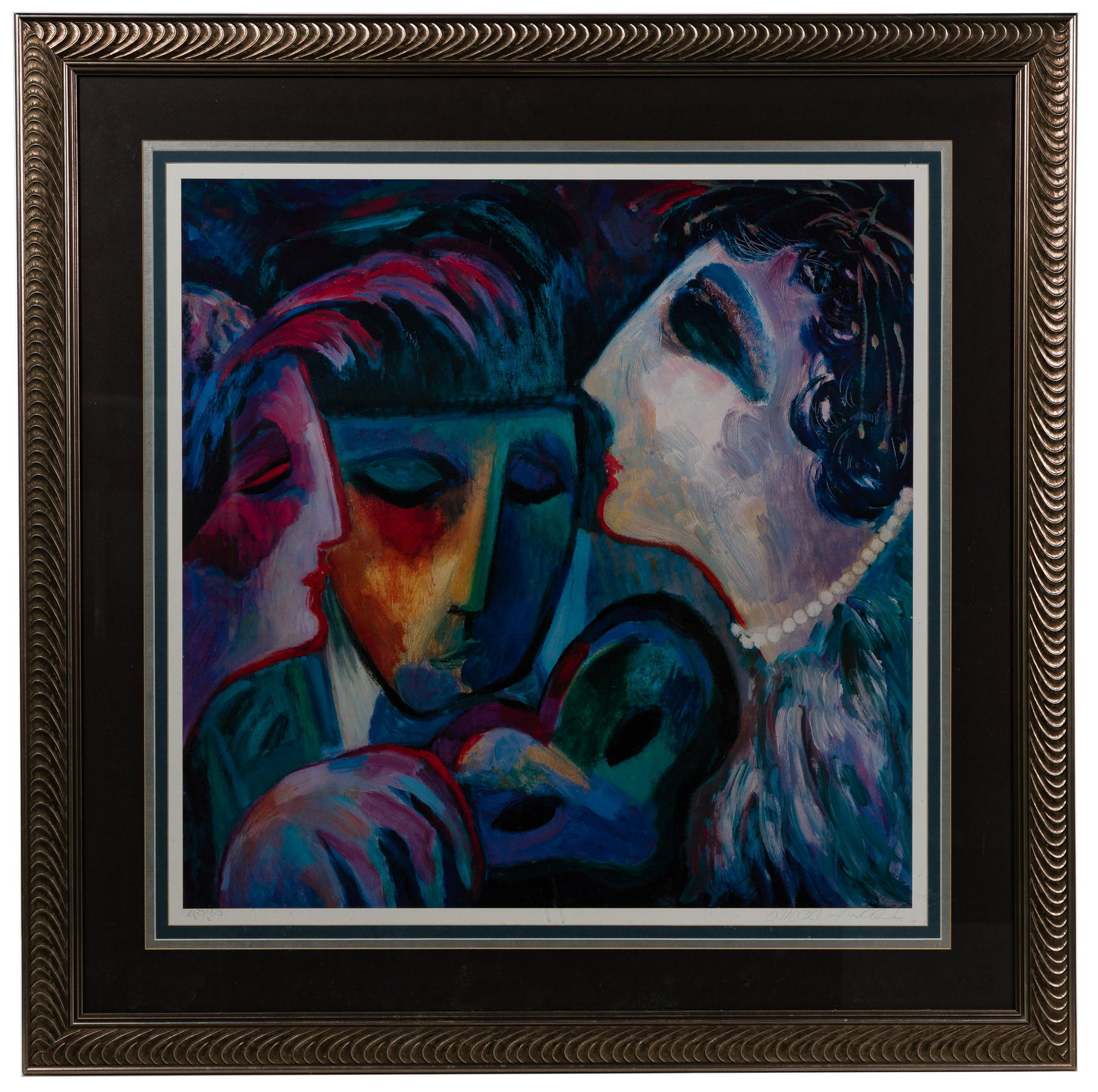 Barbara A. Wood (American b.1926) Serigraph (1 of 3)