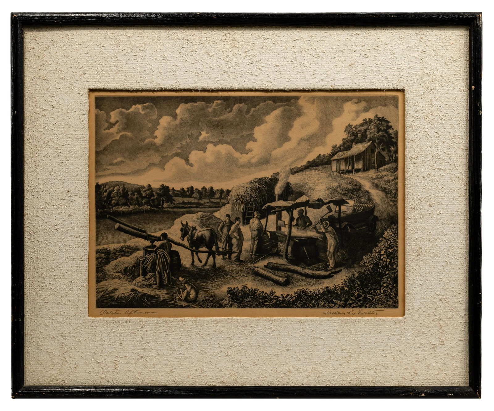 Jackson Lee Nesbitt (American, 1913-2008) 'October (1 of 2)