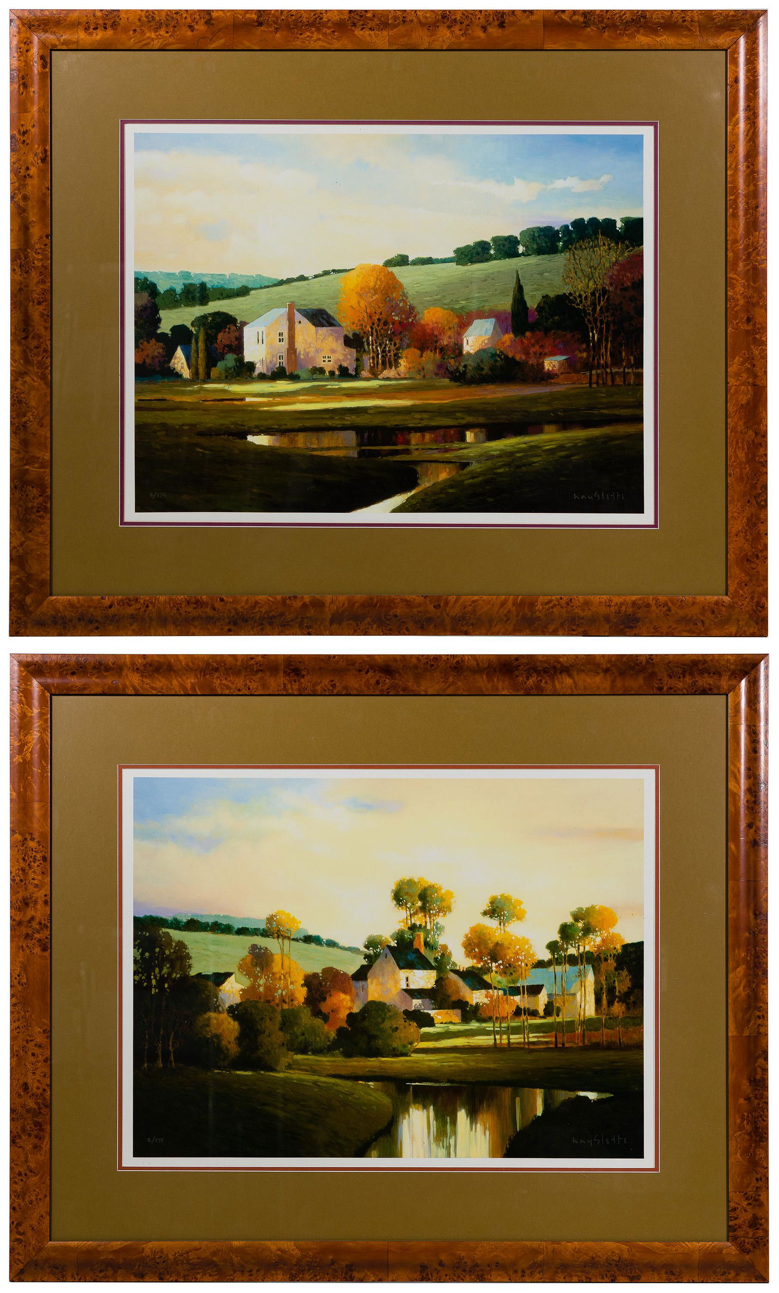 Maxwell 'Max' Hayslette (American b.1929) Giclees on (1 of 3)