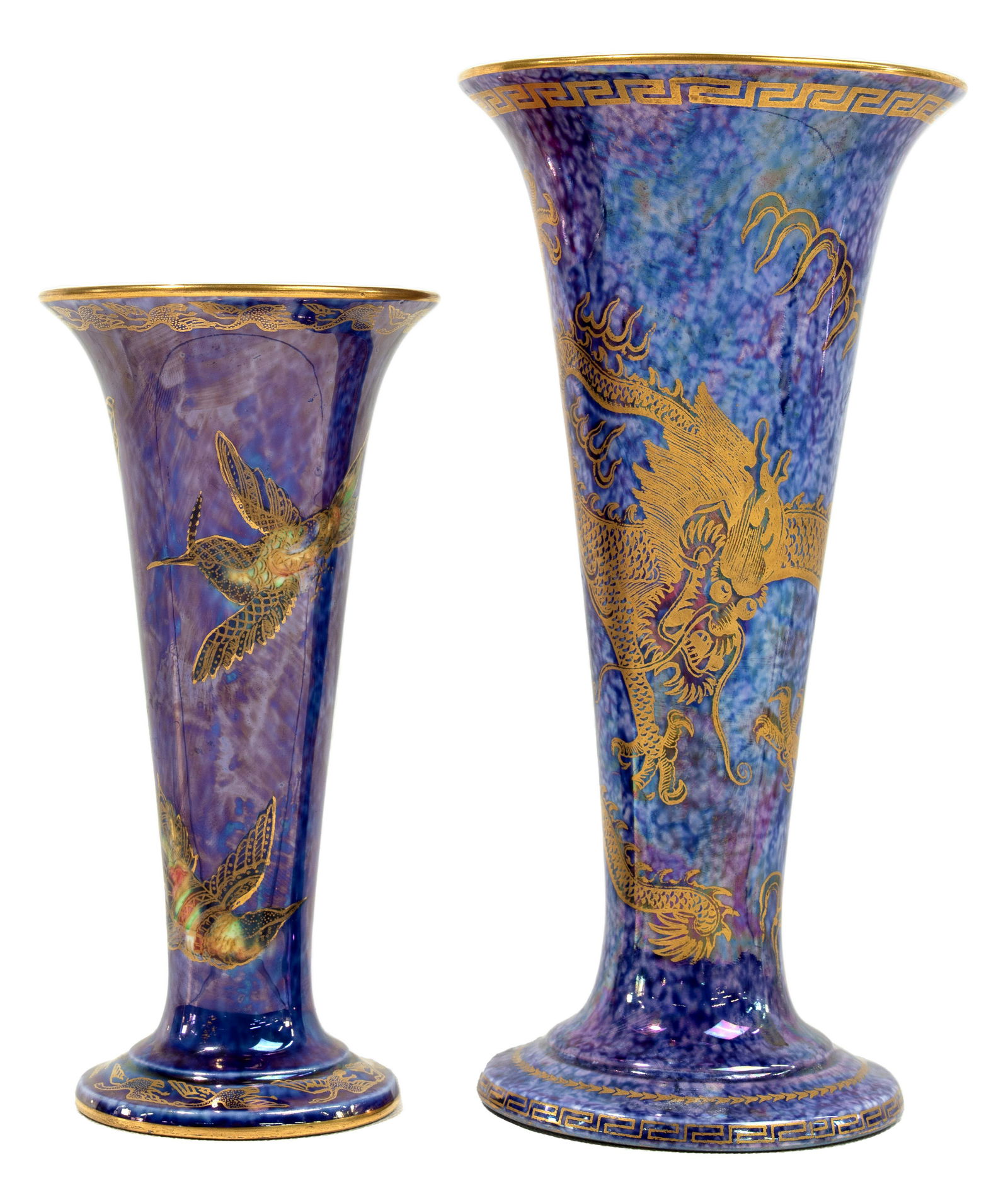 Wedgwood Lustre Trumpet Vases (1 of 5)
