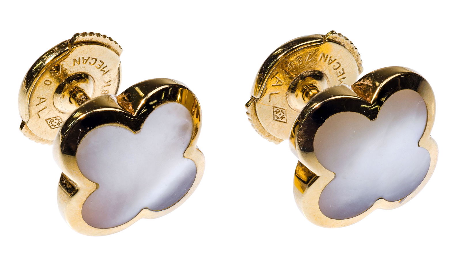 Van Cleef & Arpels 18k Yellow Gold and Mother of Pearl (1 of 5)
