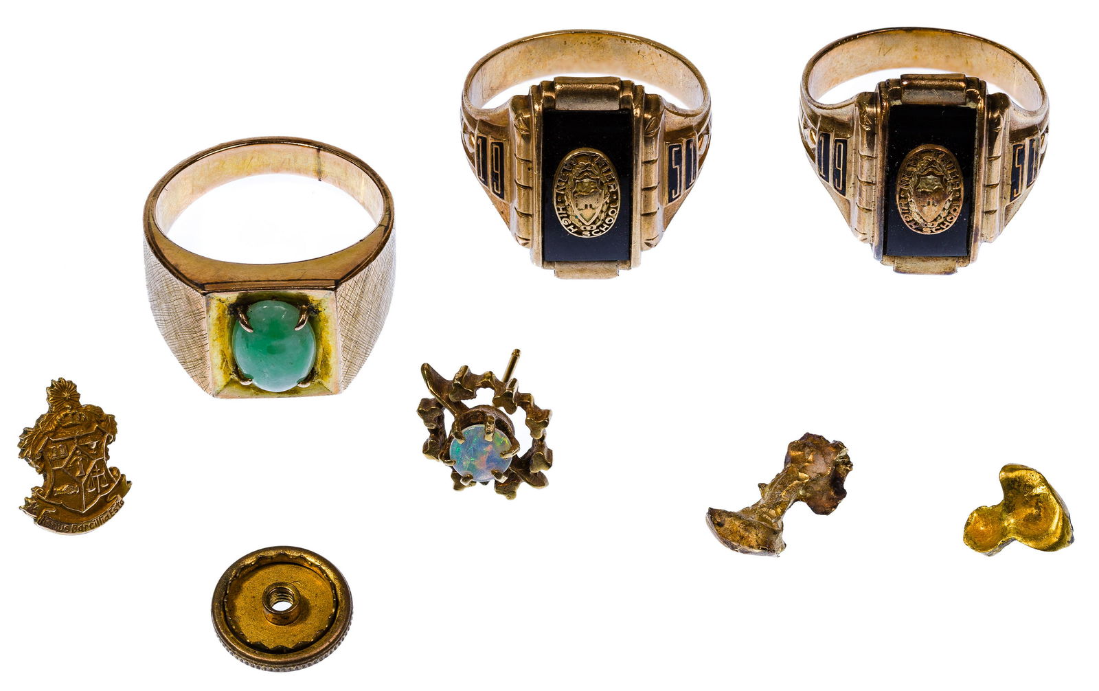 Mixed Gold Jewelry and Dental Gold Assortment (1 of 1)