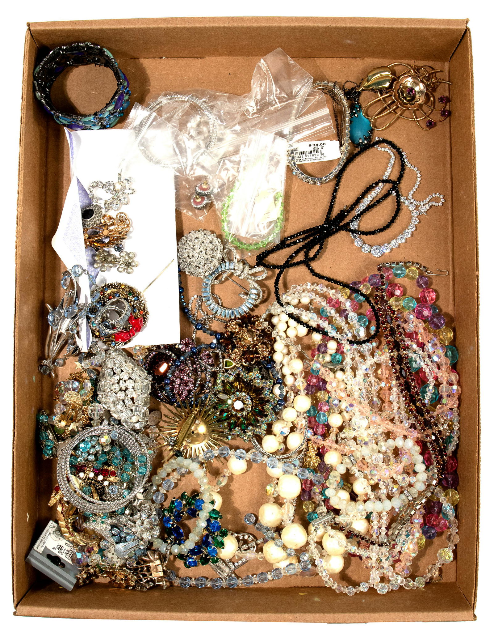Rhinestone Costume Jewelry Assortment (1 of 1)