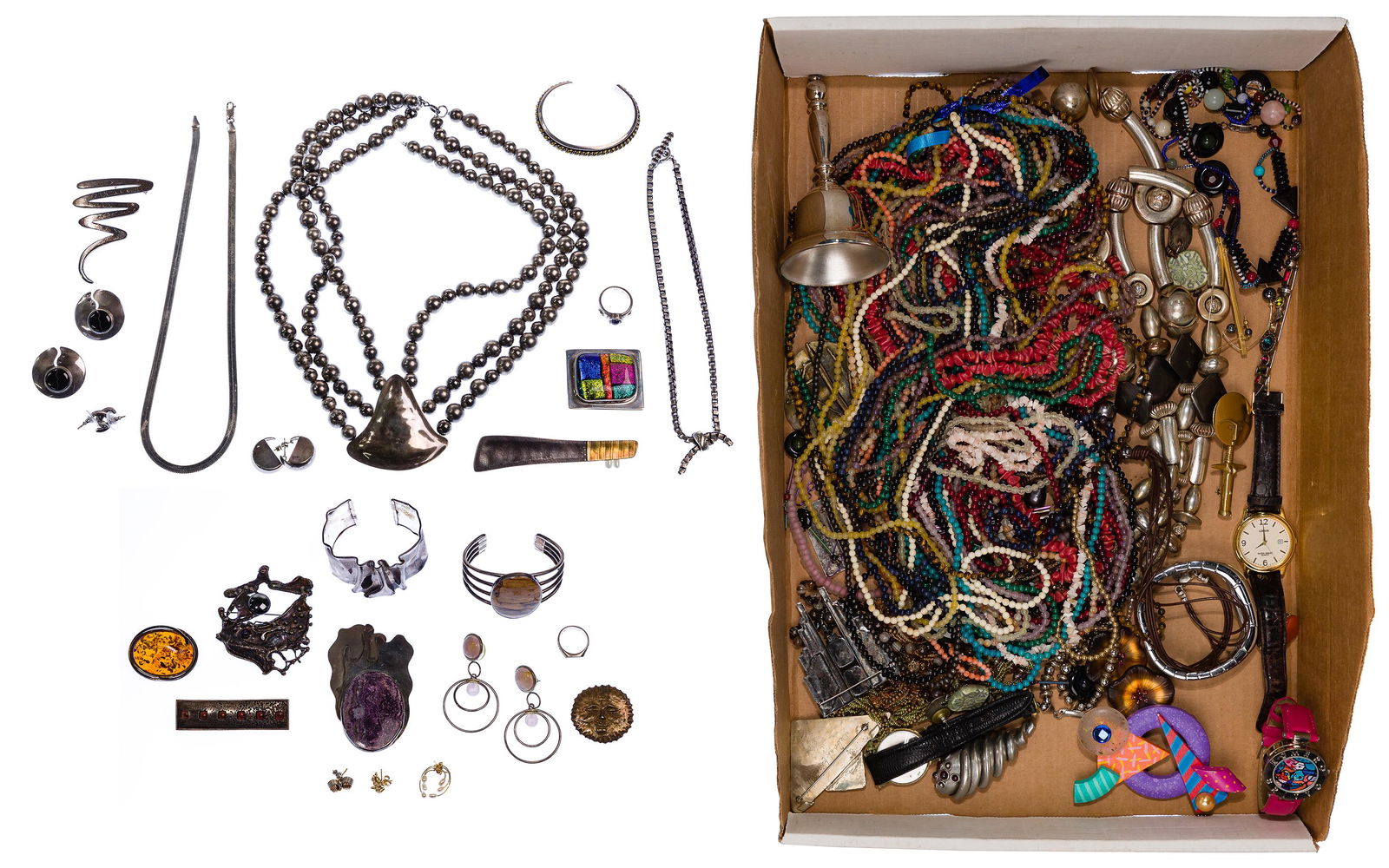 14k Gold, Sterling Silver and Costume Jewelry (1 of 4)