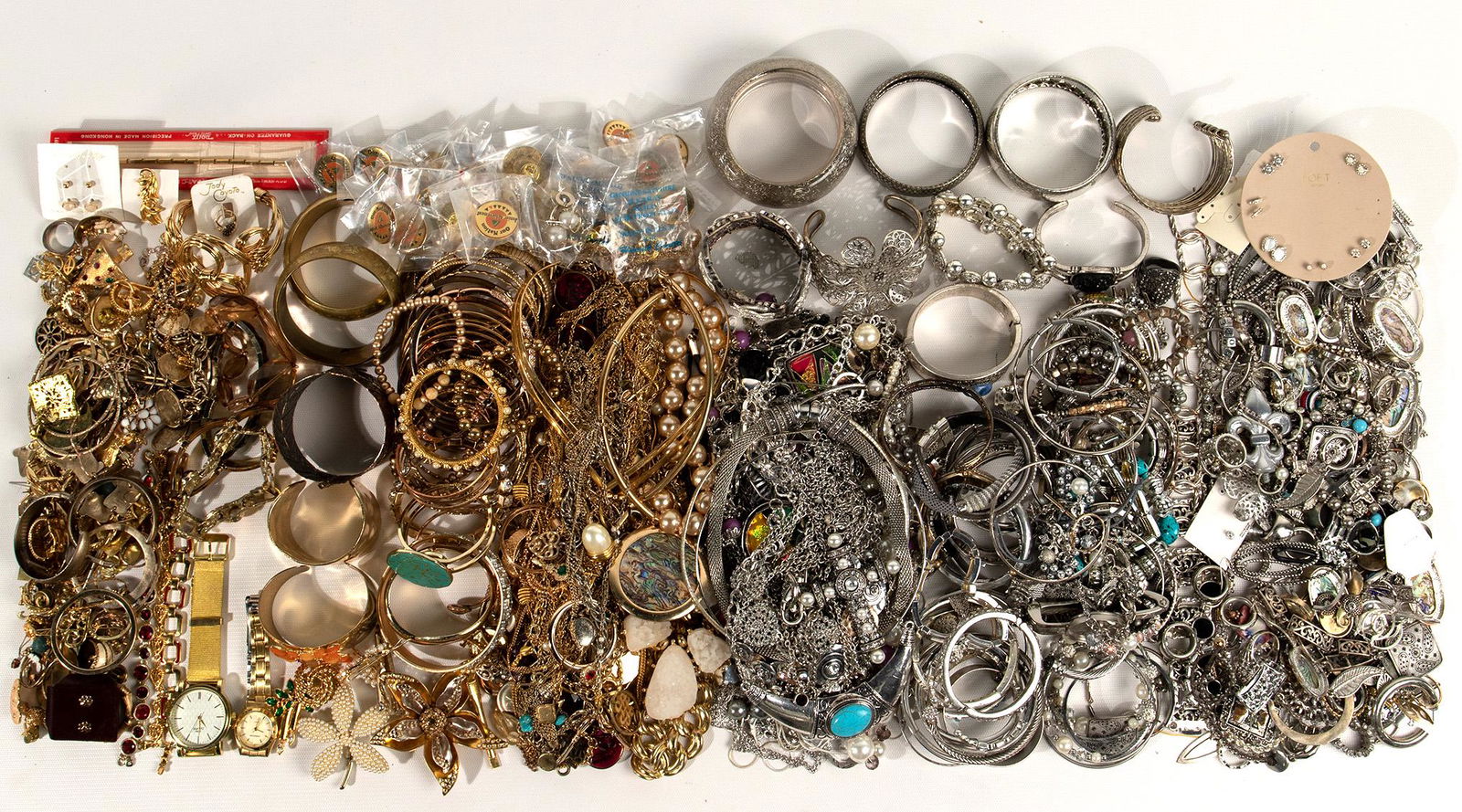 Gold-Tone and Silver-Tone Costume Jewelry (1 of 1)