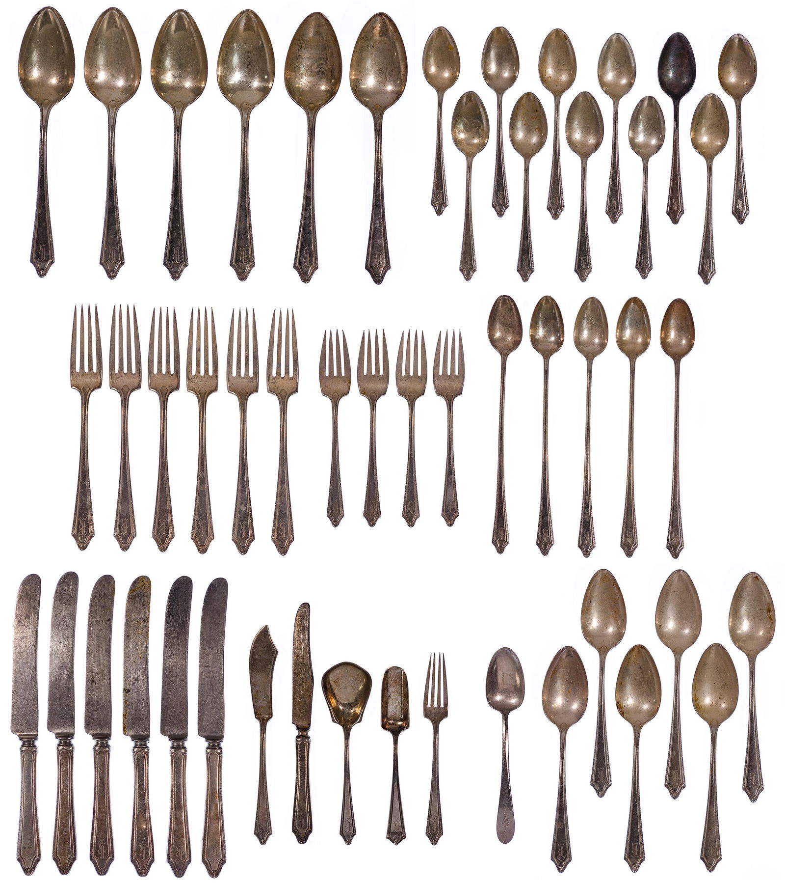 Towle 'Virginia Carvel' Sterling Silver Flatware (1 of 12)