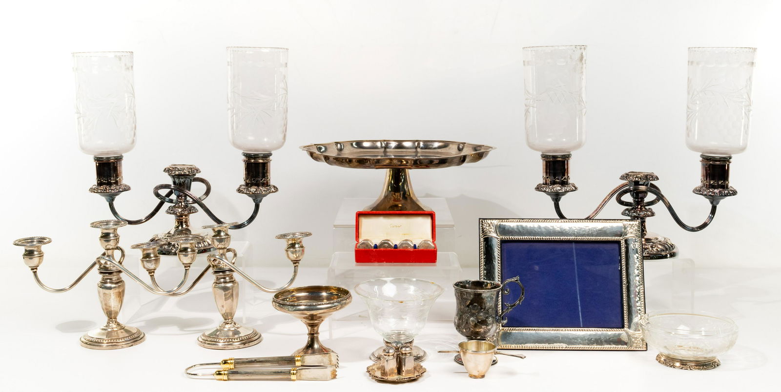Sterling Silver and Silverplate Object Assortment (1 of 1)