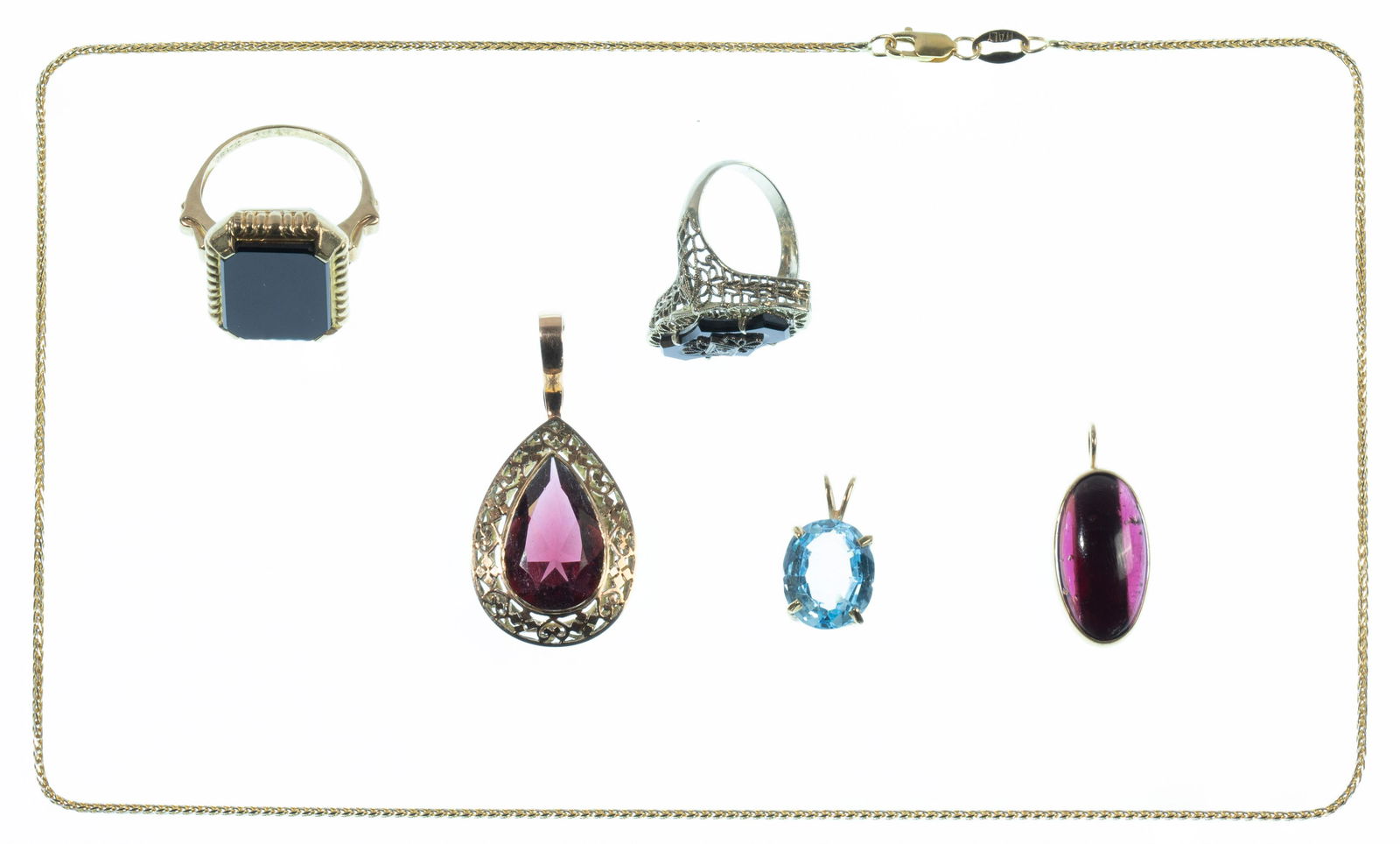 14k and 10k Gold Jewelry Assortment (1 of 1)