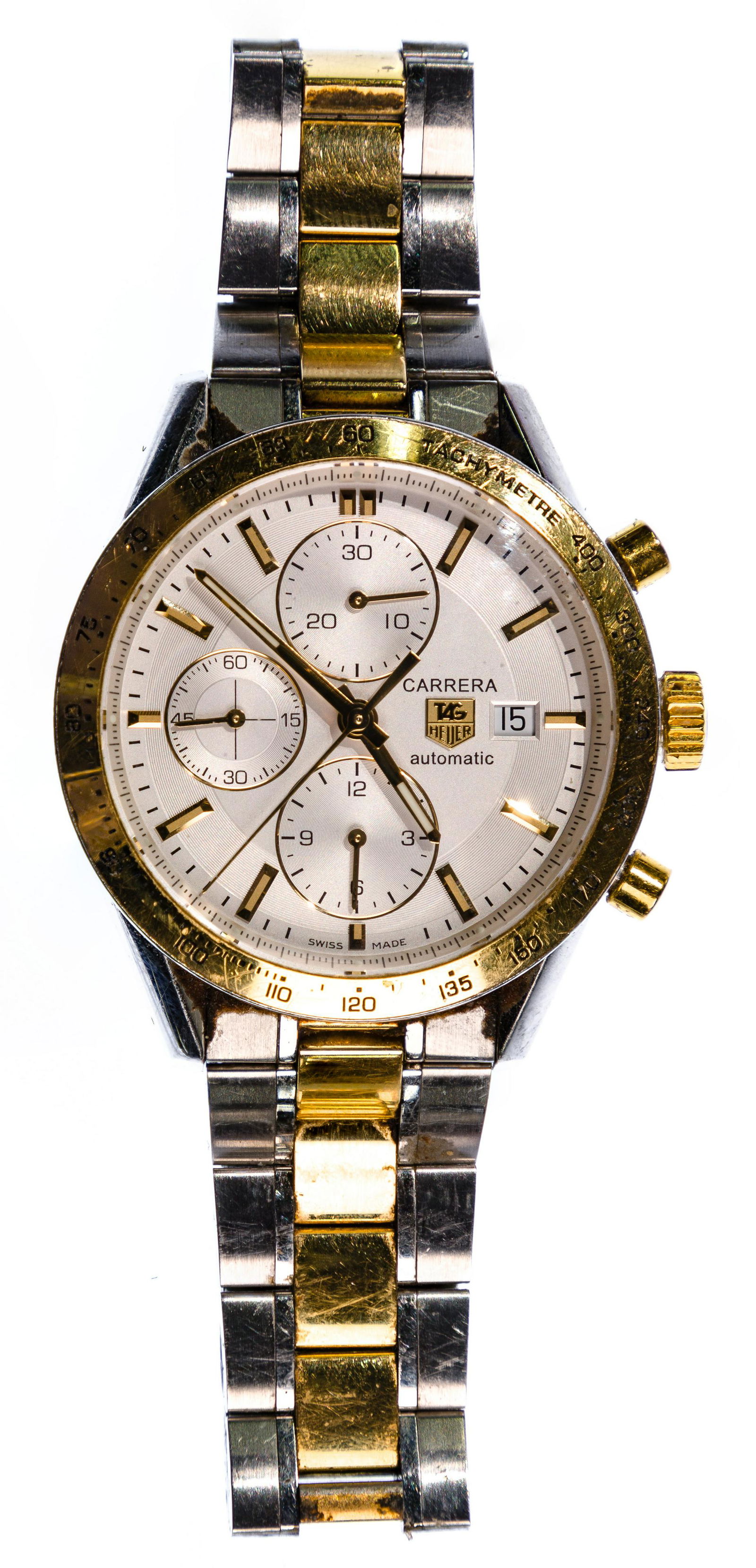 Tag Heuer 'Carrera' Automatic Chronograph Wristwatch (1 of 3)