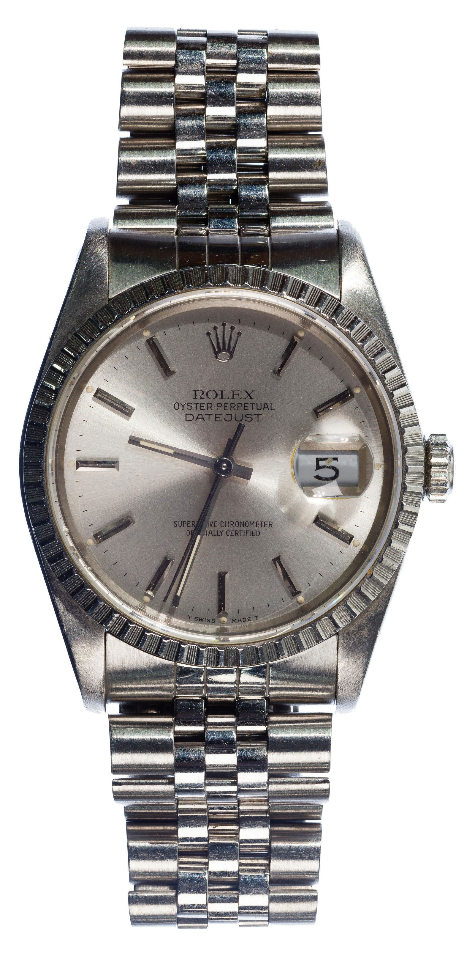 Rolex Oyster Perpetual Datejust Wristwatch (1 of 8)