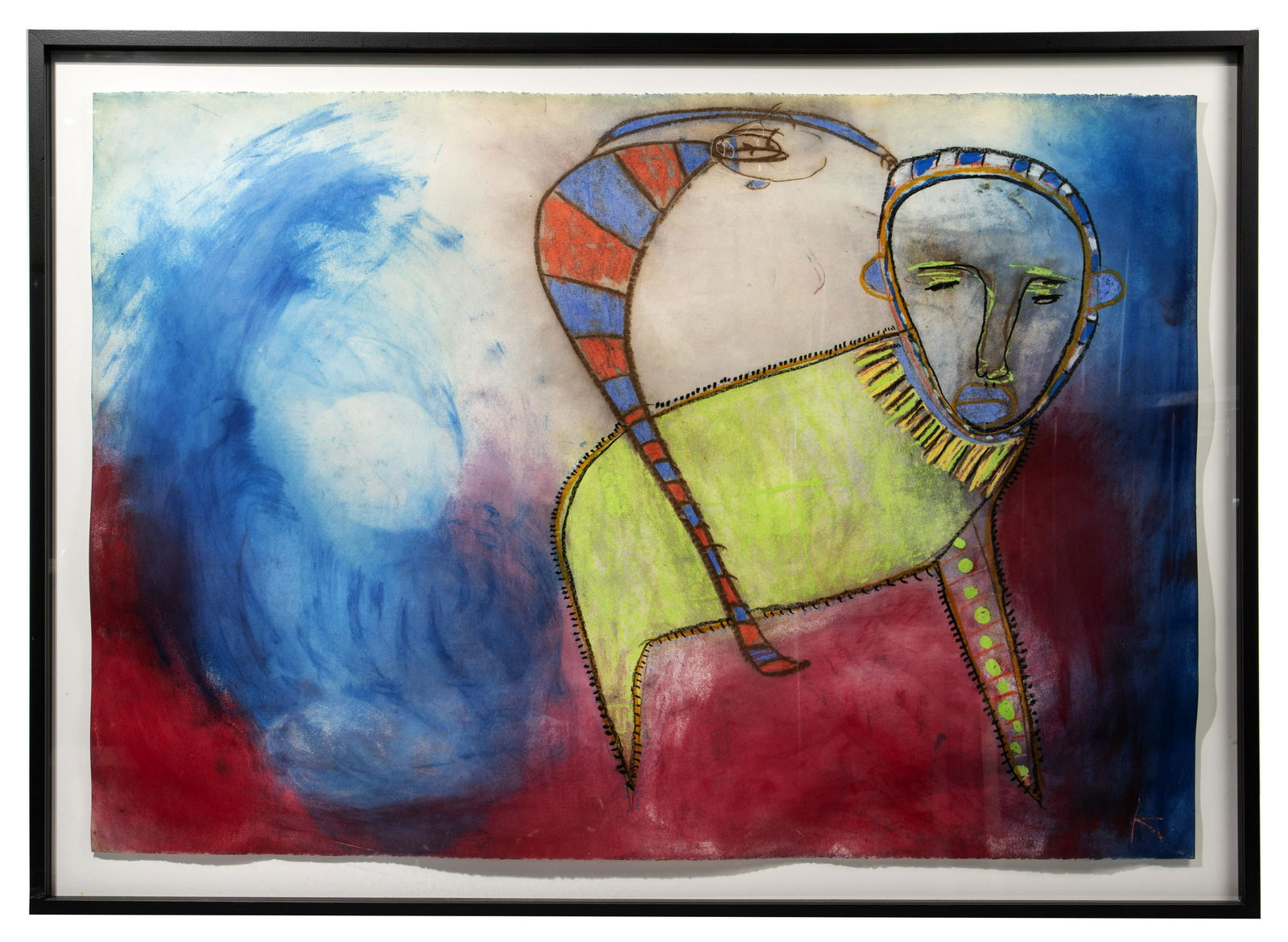 Karl Mullen (Irish / American, b.1954) Mixed Media on (1 of 2)