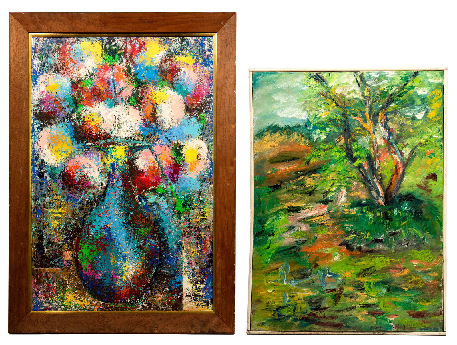 William McBride (American, 1912-2000) Oil on Canvas (1 of 6)