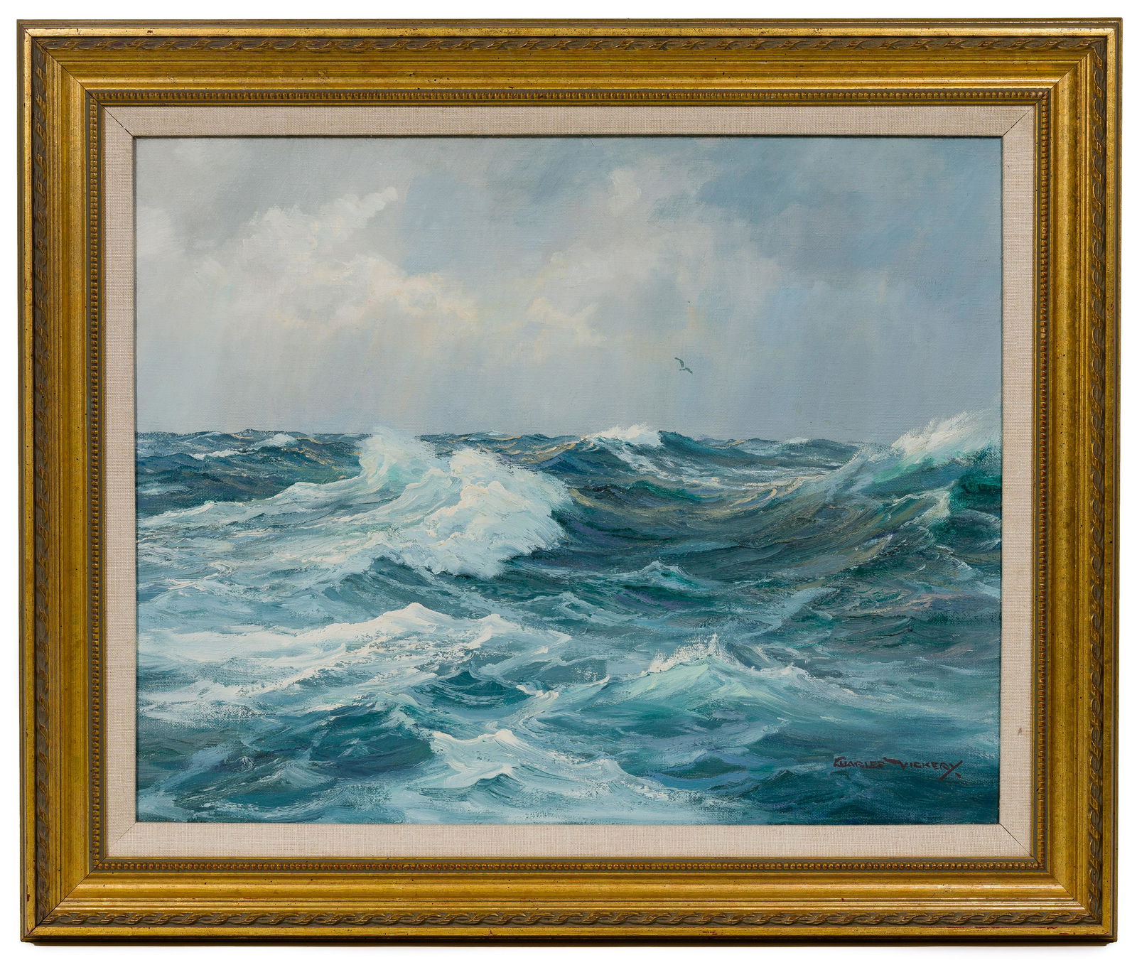 Charles Vickery (American, 1913-1998) 'Running Large' (1 of 5)