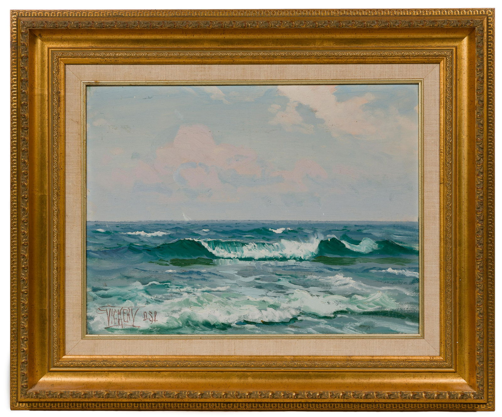 Charles Vickery (American, 1913-1998) Oil on Canvas (1 of 6)